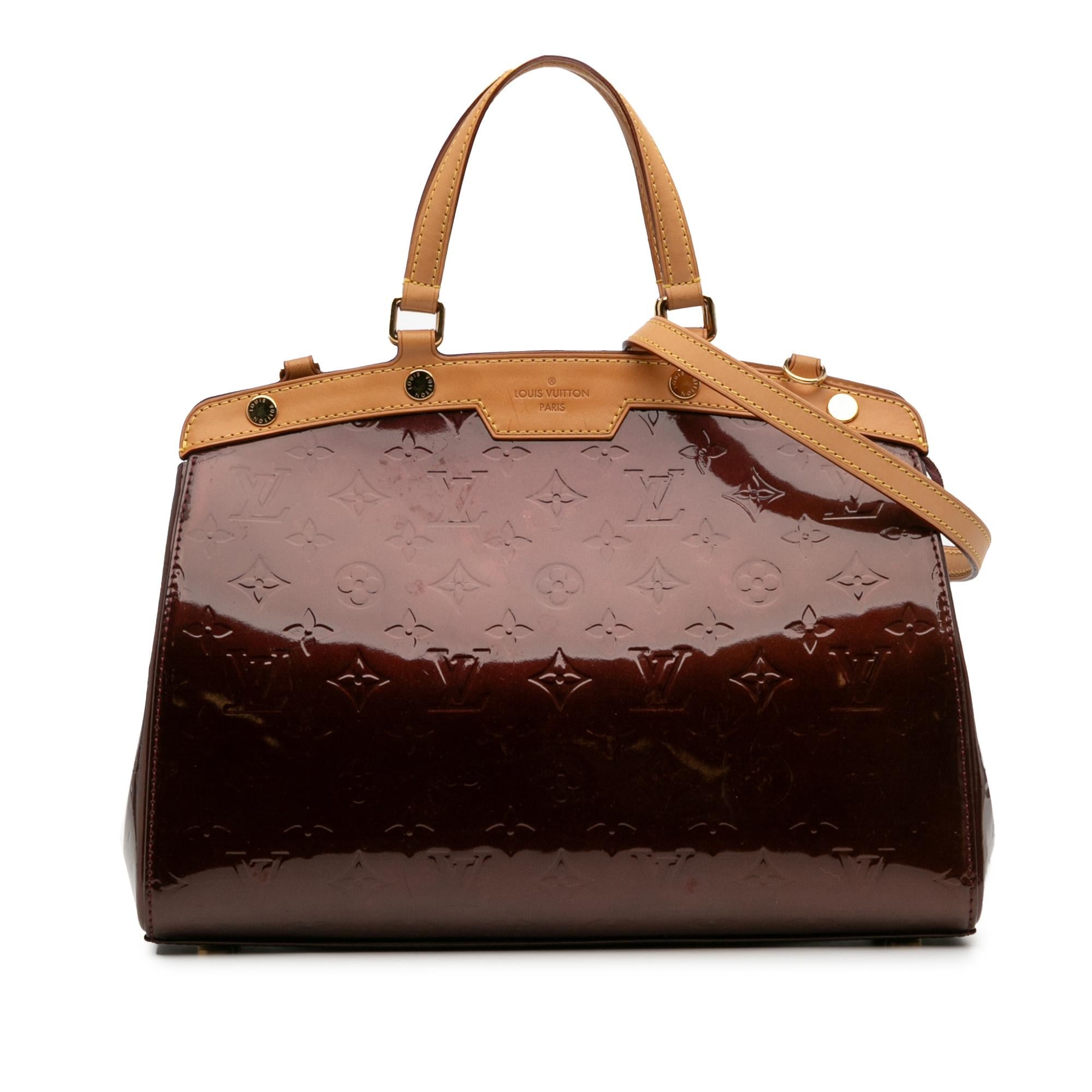 Louis Vuitton Monogram Vernis Brea MM