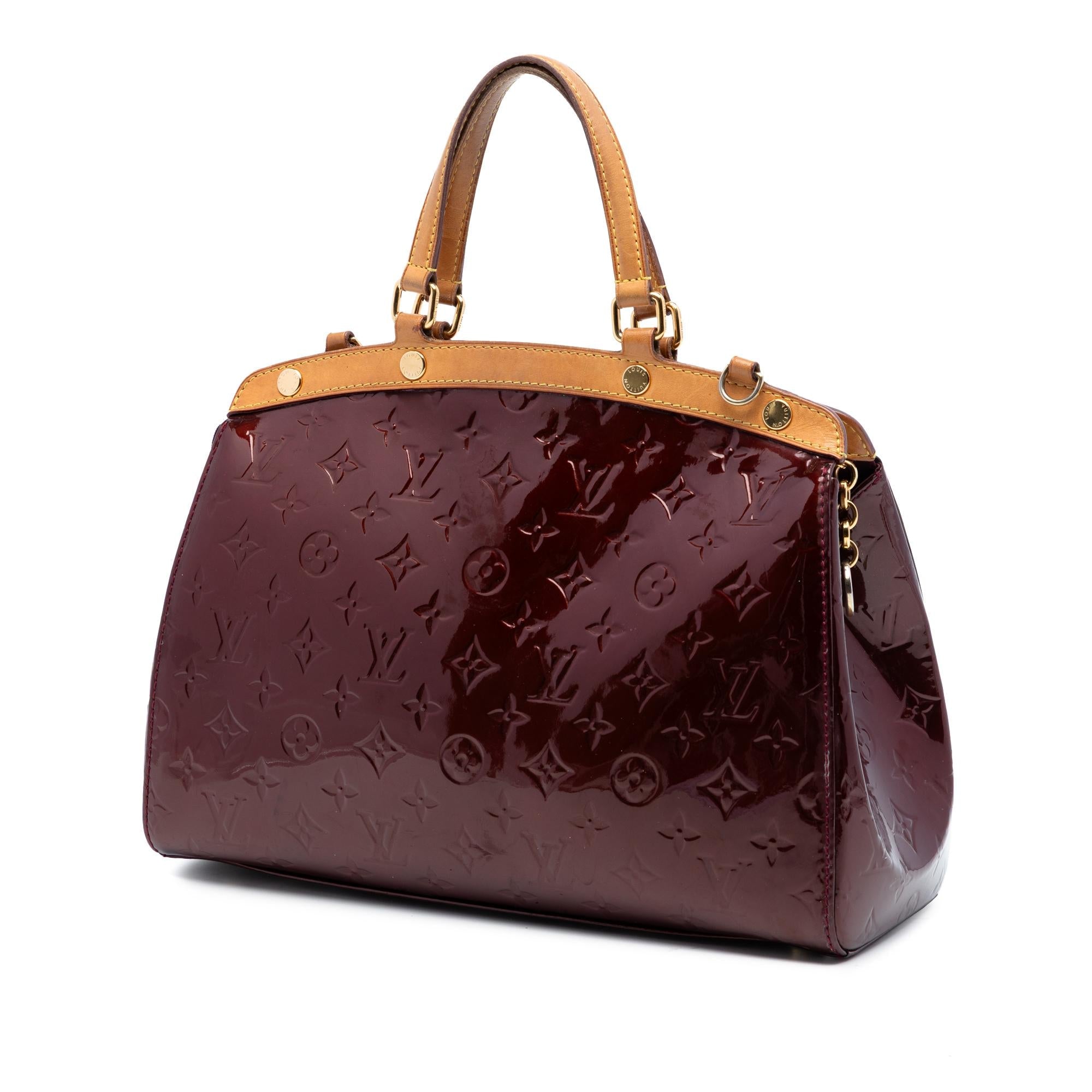 Louis Vuitton Monogram Vernis Brea MM