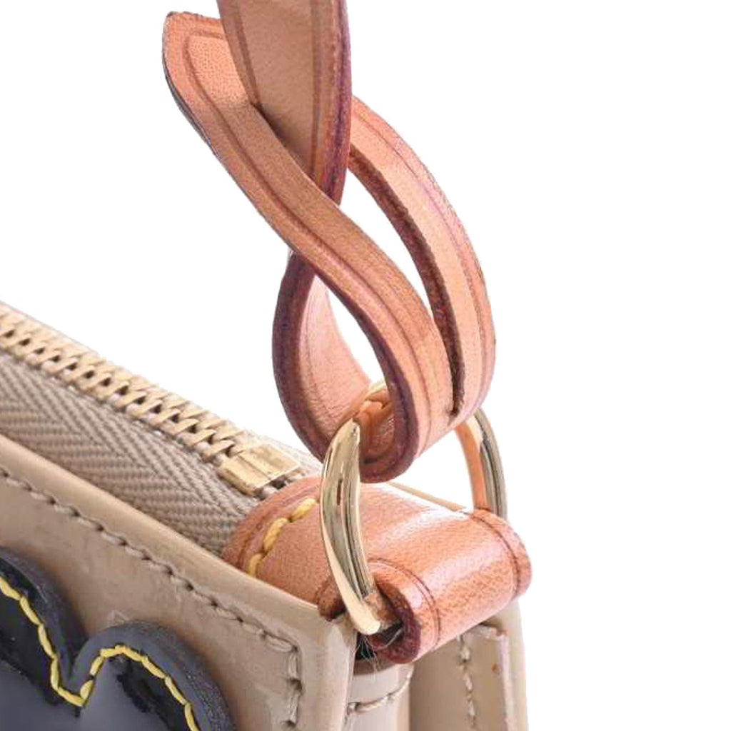Louis Vuitton Monogram Vernis Fleurs Lexington Pochette (SHG-37531)