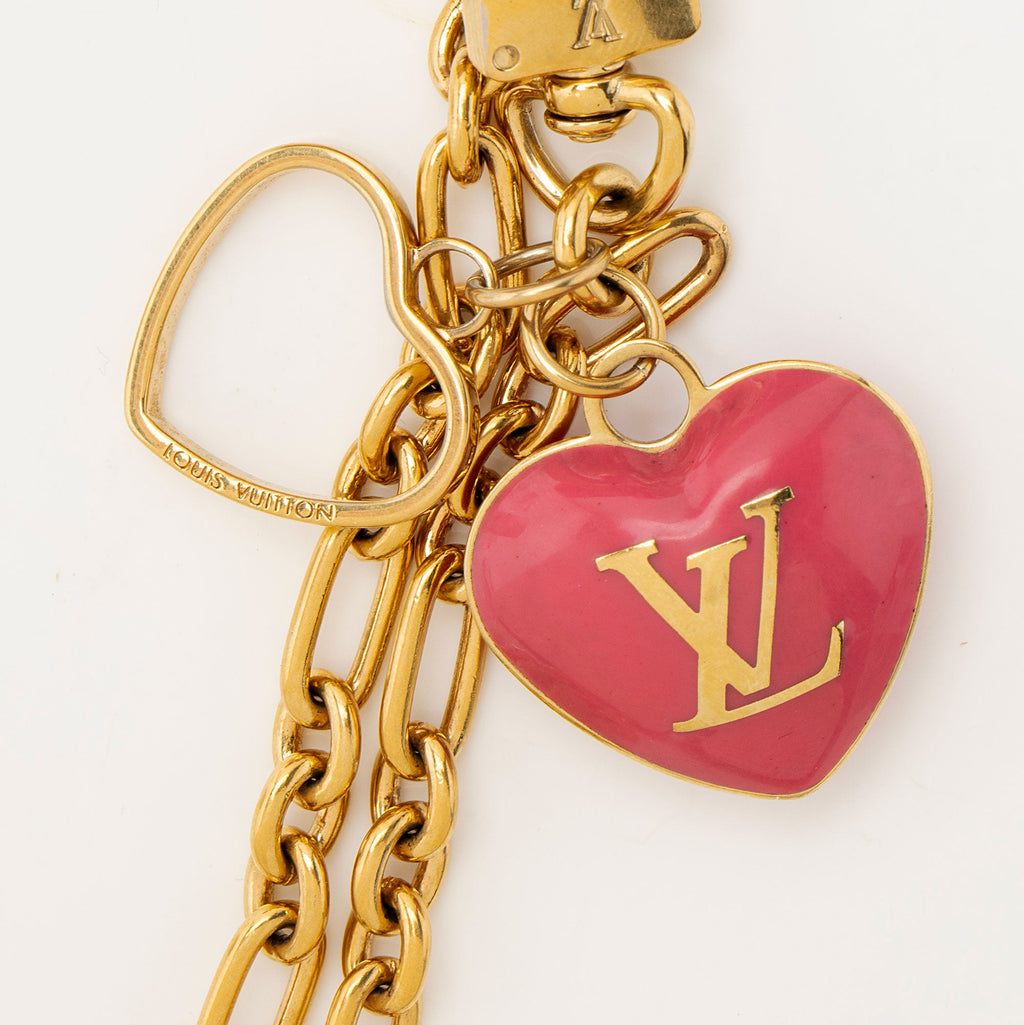 Louis Vuitton Monogram Vernis Heart Coin Wallet