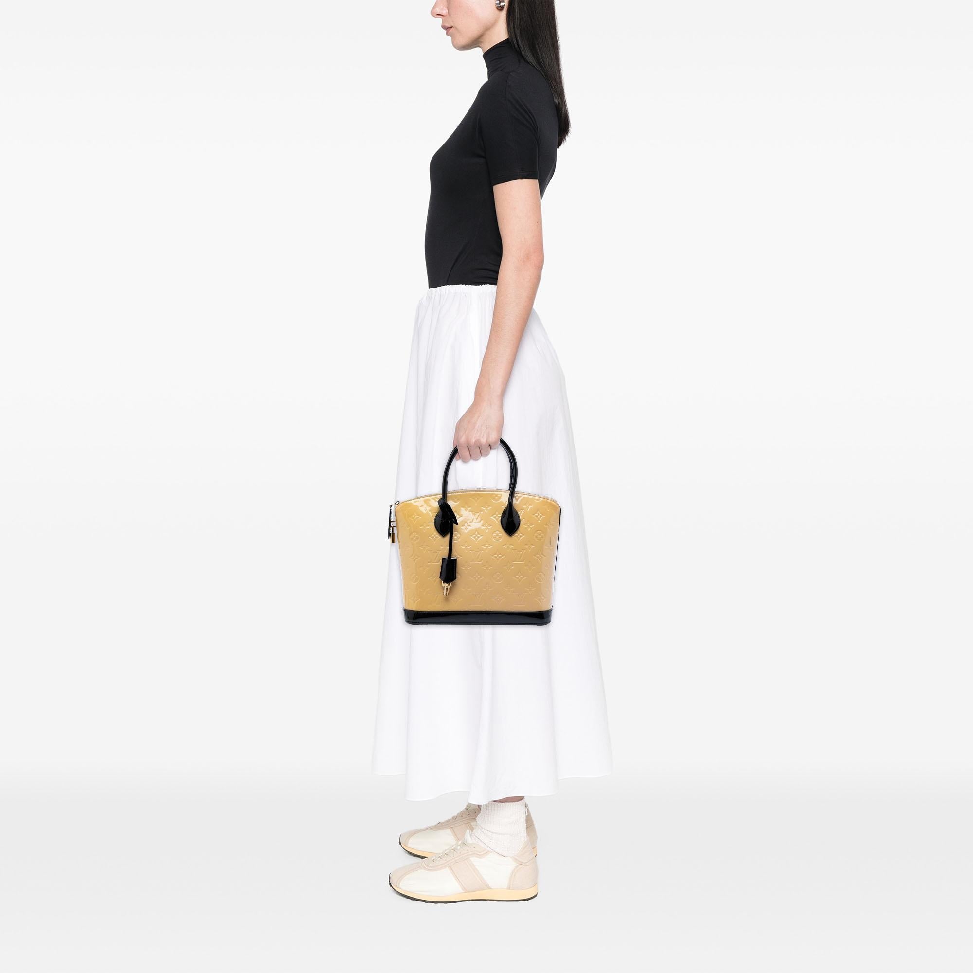 Louis Vuitton Monogram Vernis Lockit PM