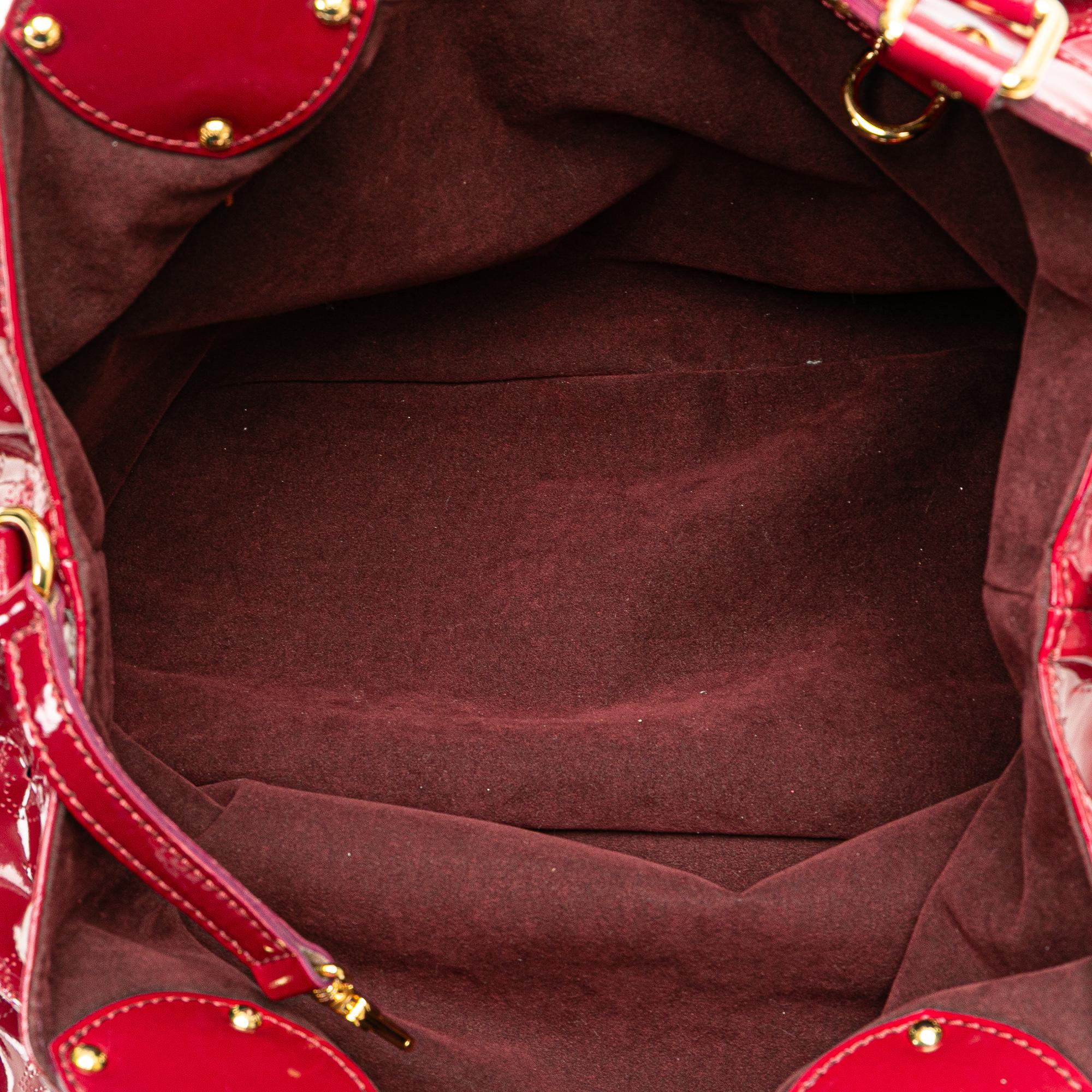 Louis Vuitton Monogram Vernis Mahina Surya L