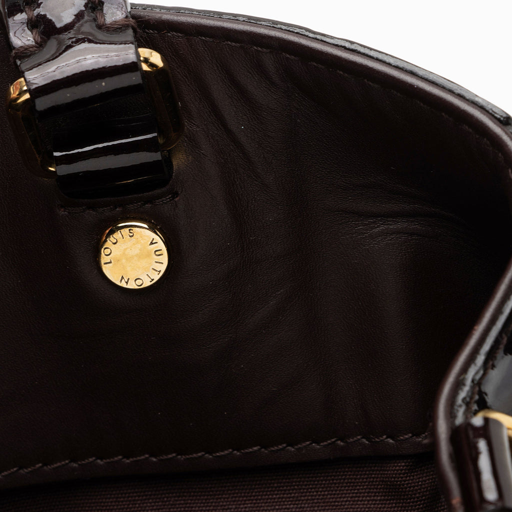Louis Vuitton Monogram Vernis Montaigne MM Satchel (SHF-0N0xLg)