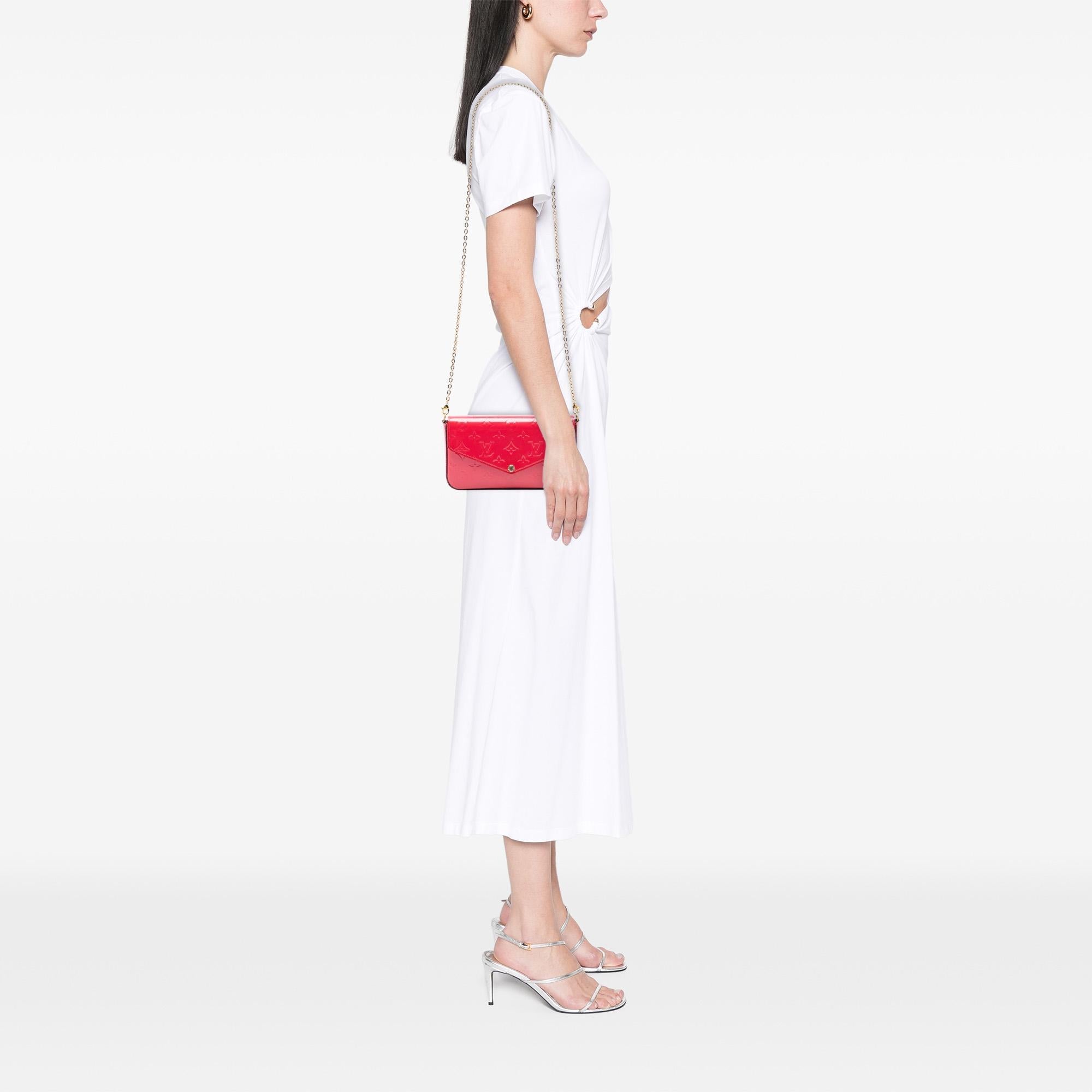 Louis Vuitton Monogram Vernis Pochette Felicie