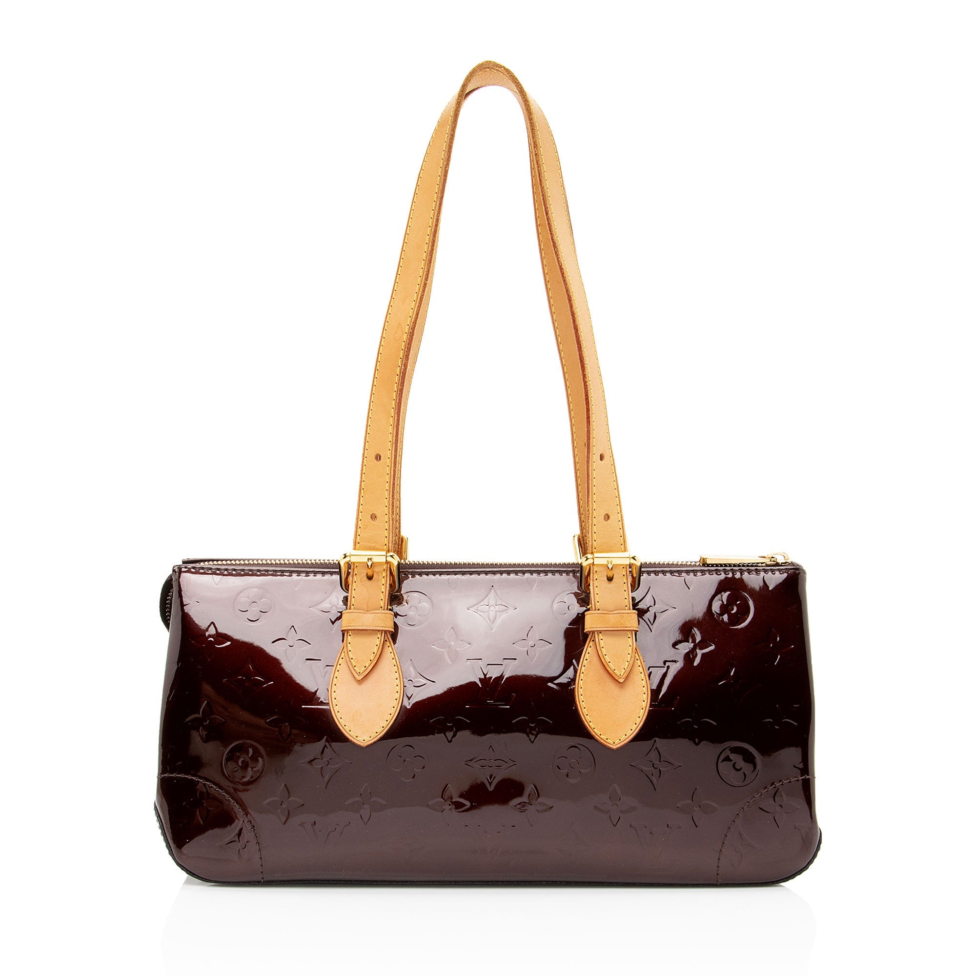 Louis Vuitton Monogram Vernis Rosewood Satchel