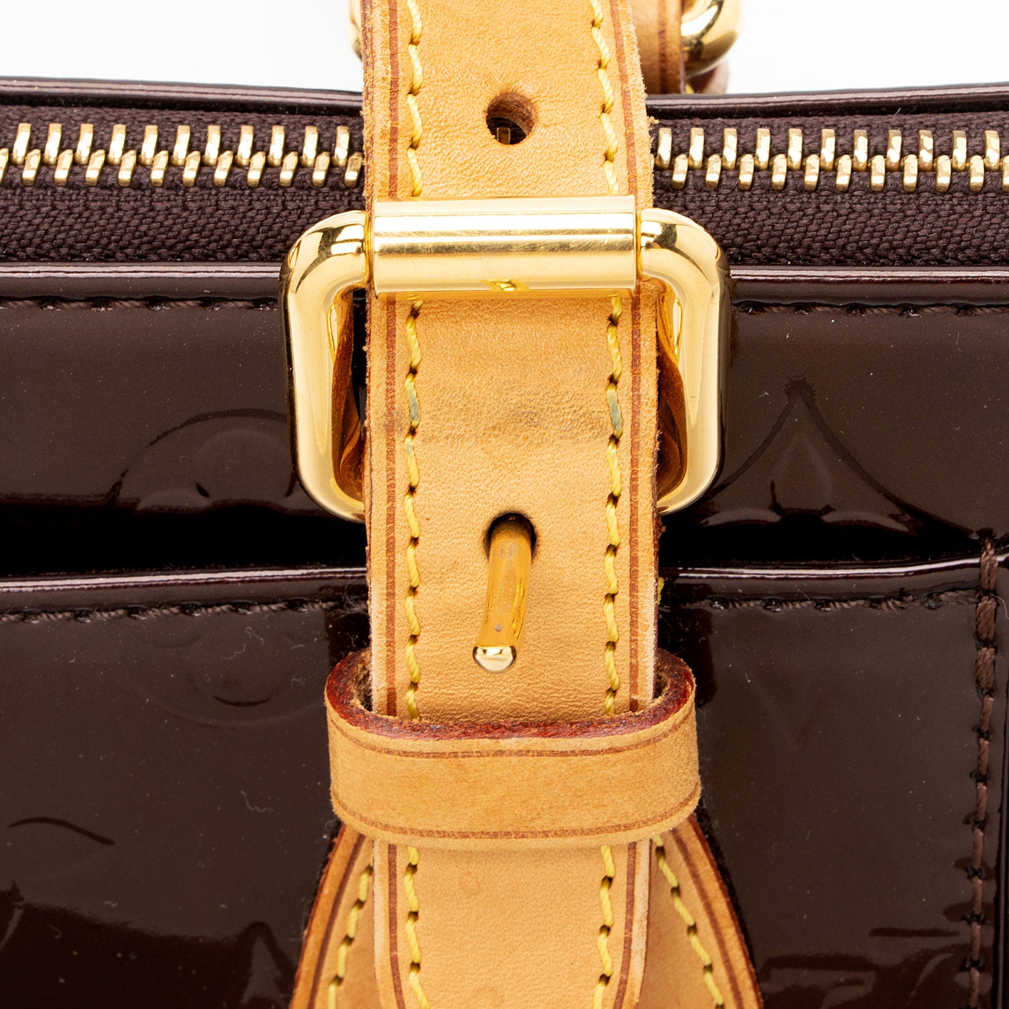 Louis Vuitton Monogram Vernis Rosewood Satchel