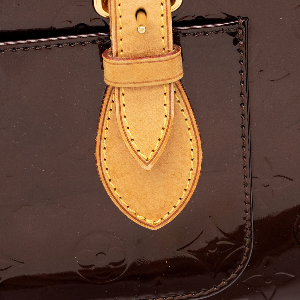 Louis Vuitton Monogram Vernis Rosewood Satchel