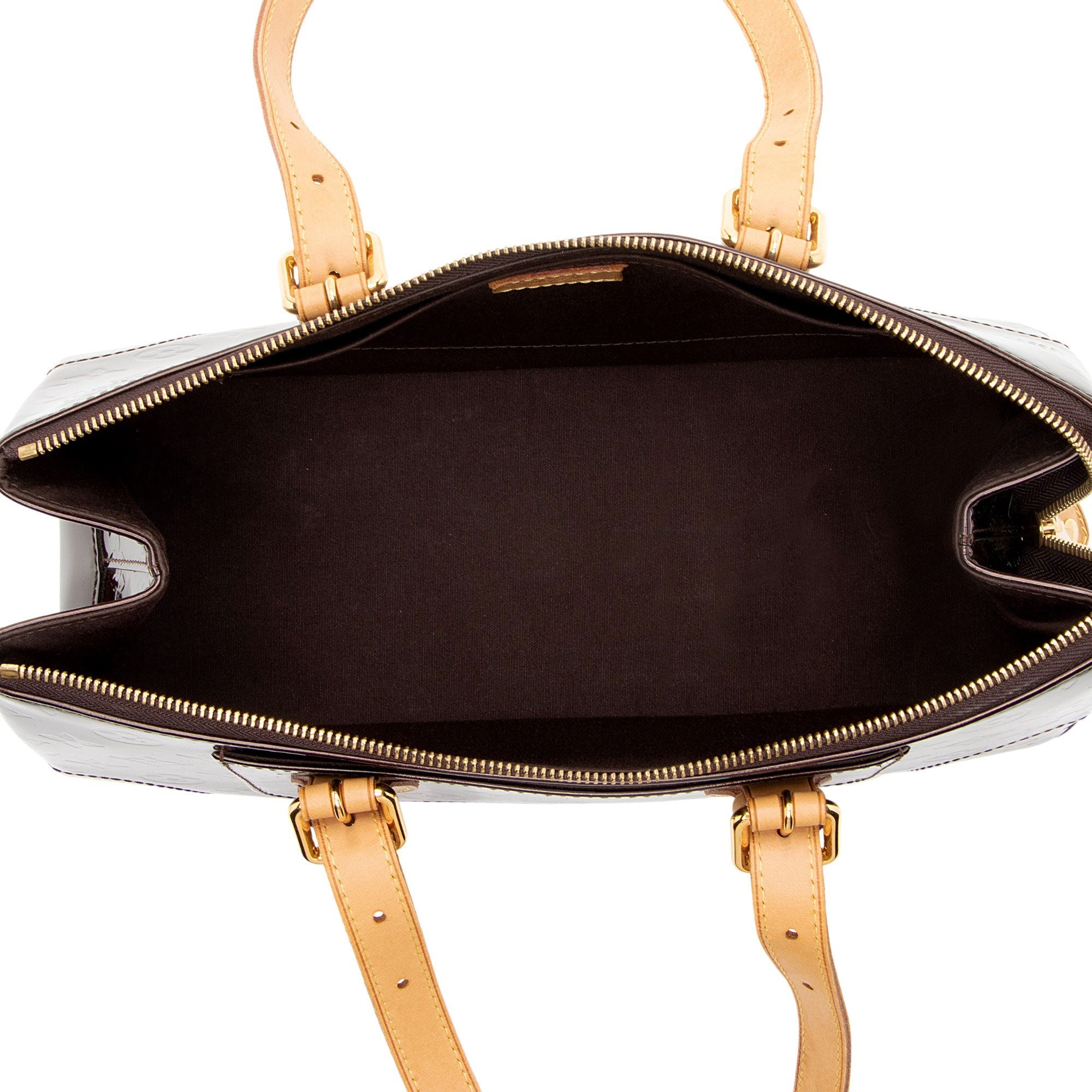 Louis Vuitton Monogram Vernis Rosewood Satchel