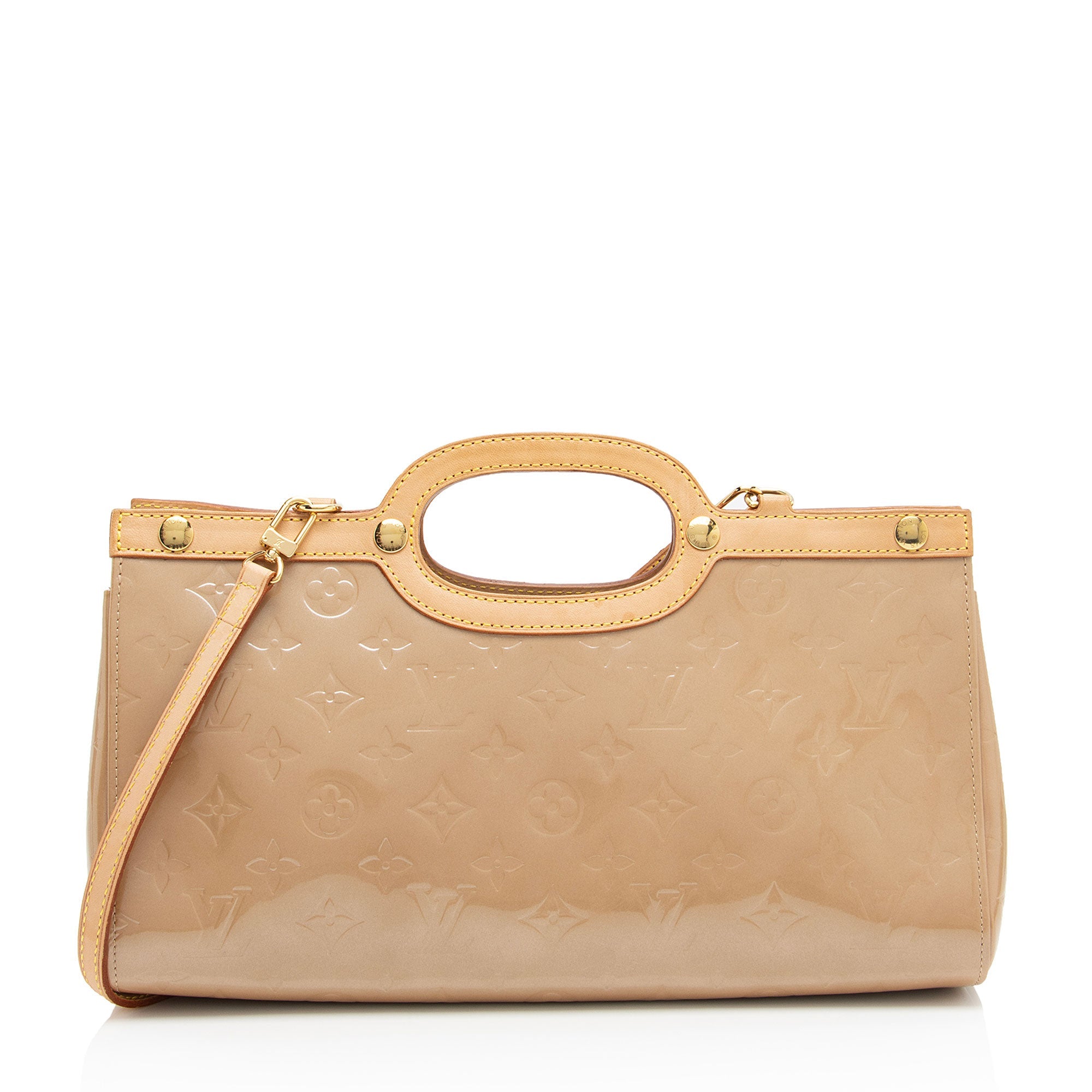 Louis Vuitton Monogram Vernis Roxbury Drive Clutch (SHF-JTTZyc)