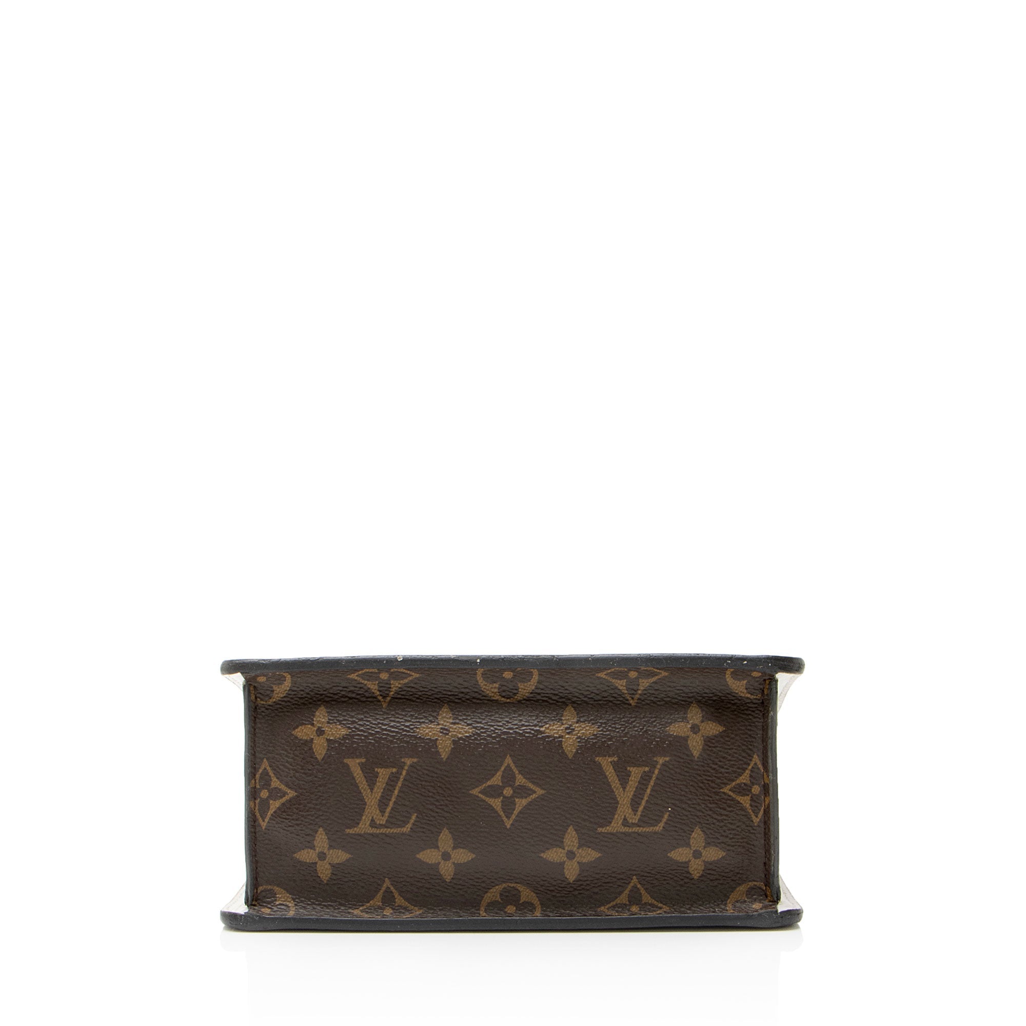 Louis Vuitton Monogram Vernis Spring Street Bitume Top Handle