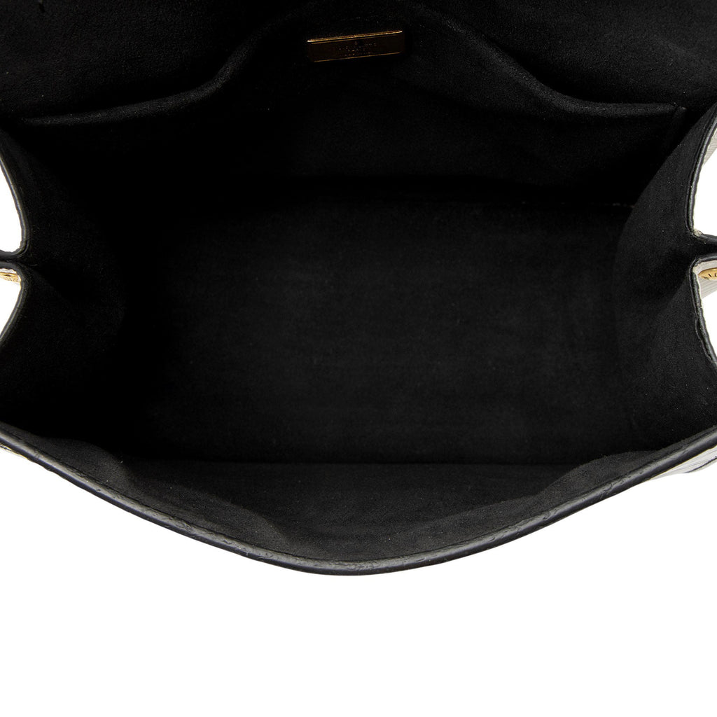 Louis Vuitton Monogram Vernis Spring Street Bitume Top Handle