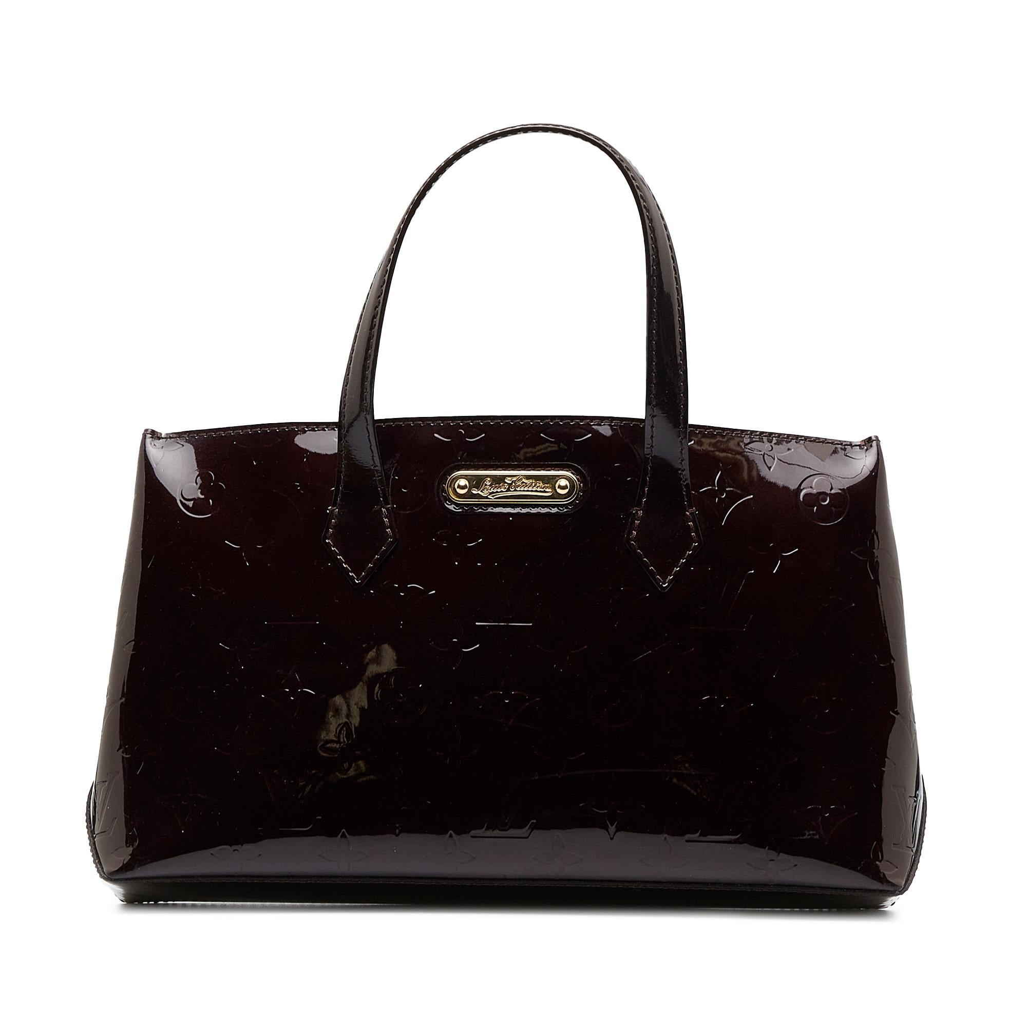 Louis Vuitton Monogram Vernis Wilshire PM (SHG-UT6Xe5)
