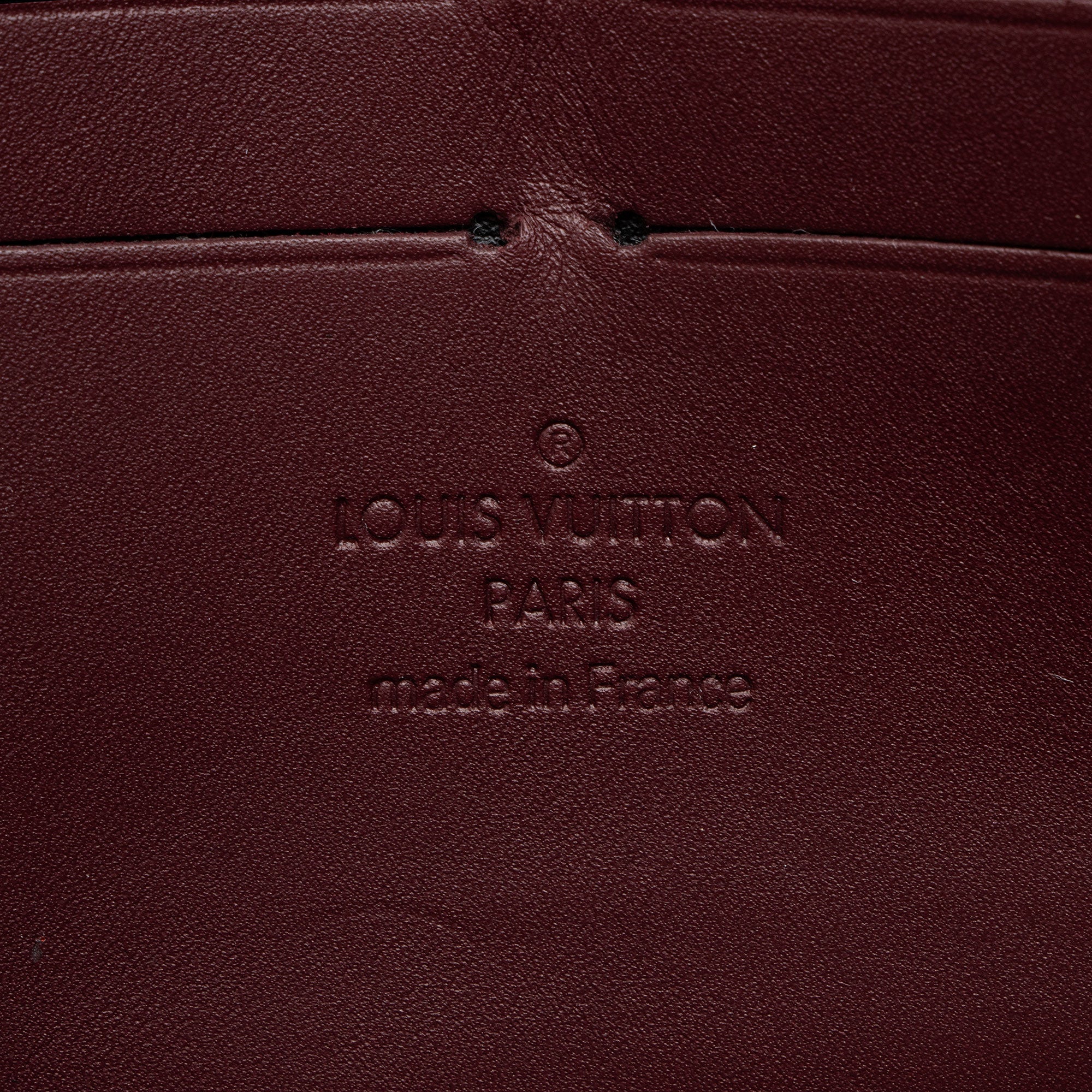 Louis Vuitton Monogram Vernis Zippy Wallet