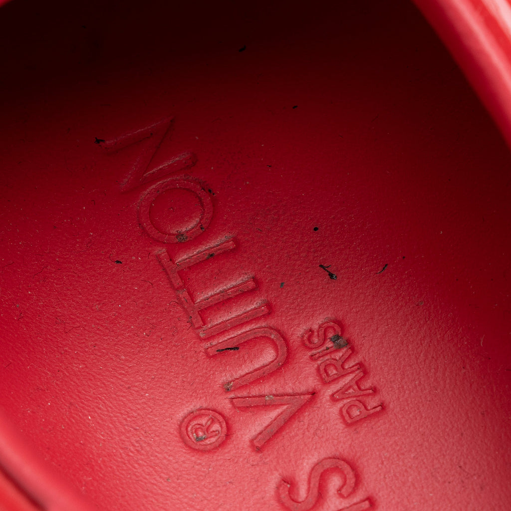 Louis Vuitton Patent Leather Front Row Sneakers - Size 7.5 / 37.5 (SHF-22218)