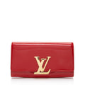 Louis Vuitton Patent Leather Louise Clutch (SHF-5GHpKI)