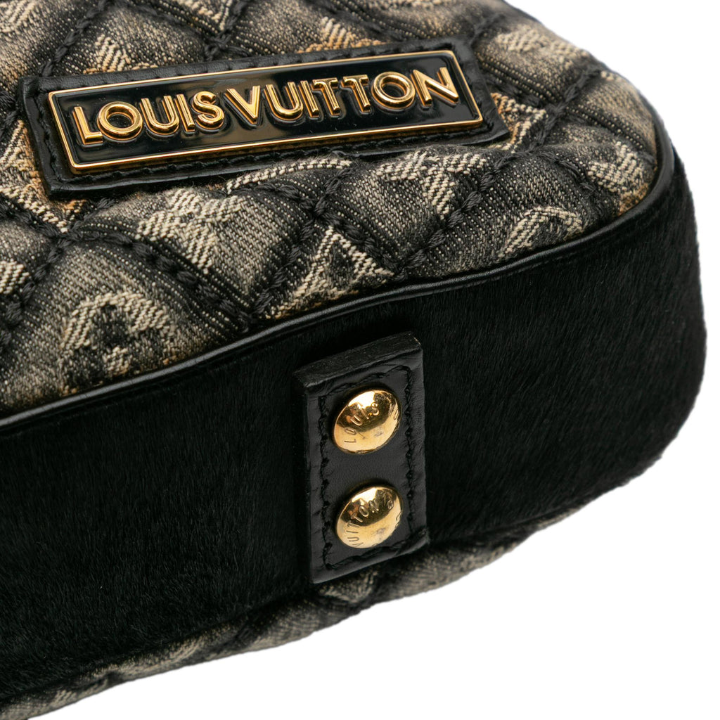 Louis Vuitton Quilted Monogram Denim Musette