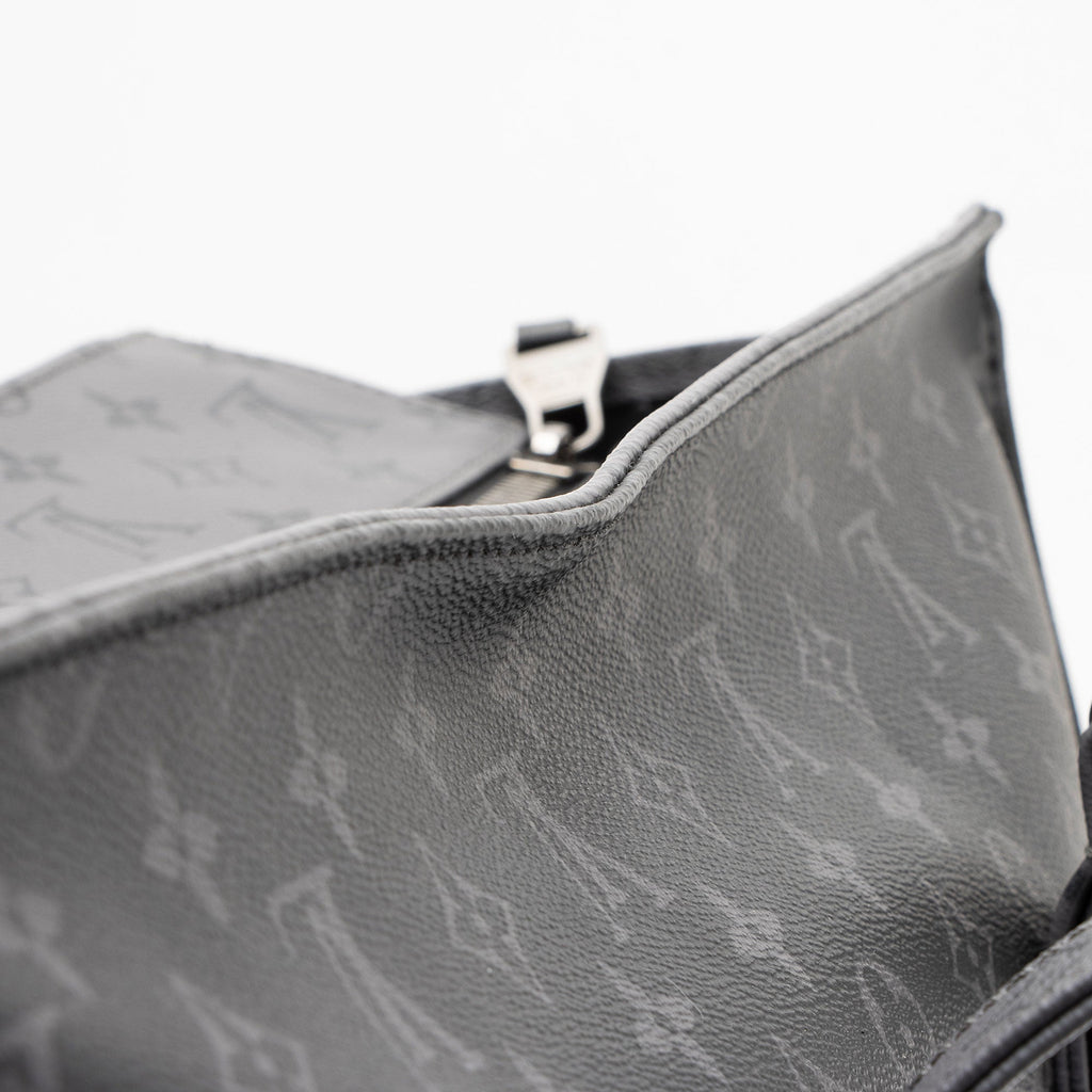 Louis Vuitton Reverse Monogram Canvas Eclipse New Cabas Zippe GM Tote