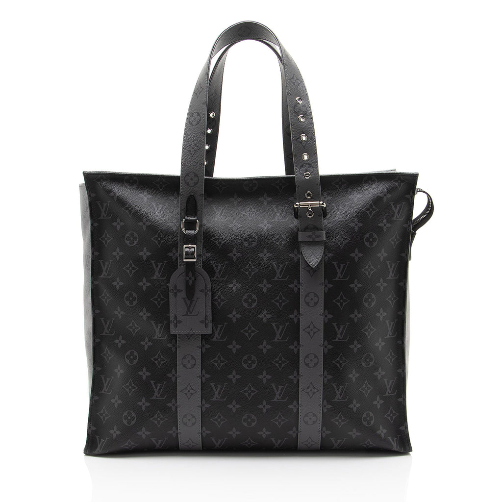 Louis Vuitton Reverse Monogram Canvas Eclipse New Cabas Zippe GM Tote