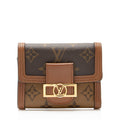 Louis Vuitton Reverse Monogram Dauphine Compact Wallet