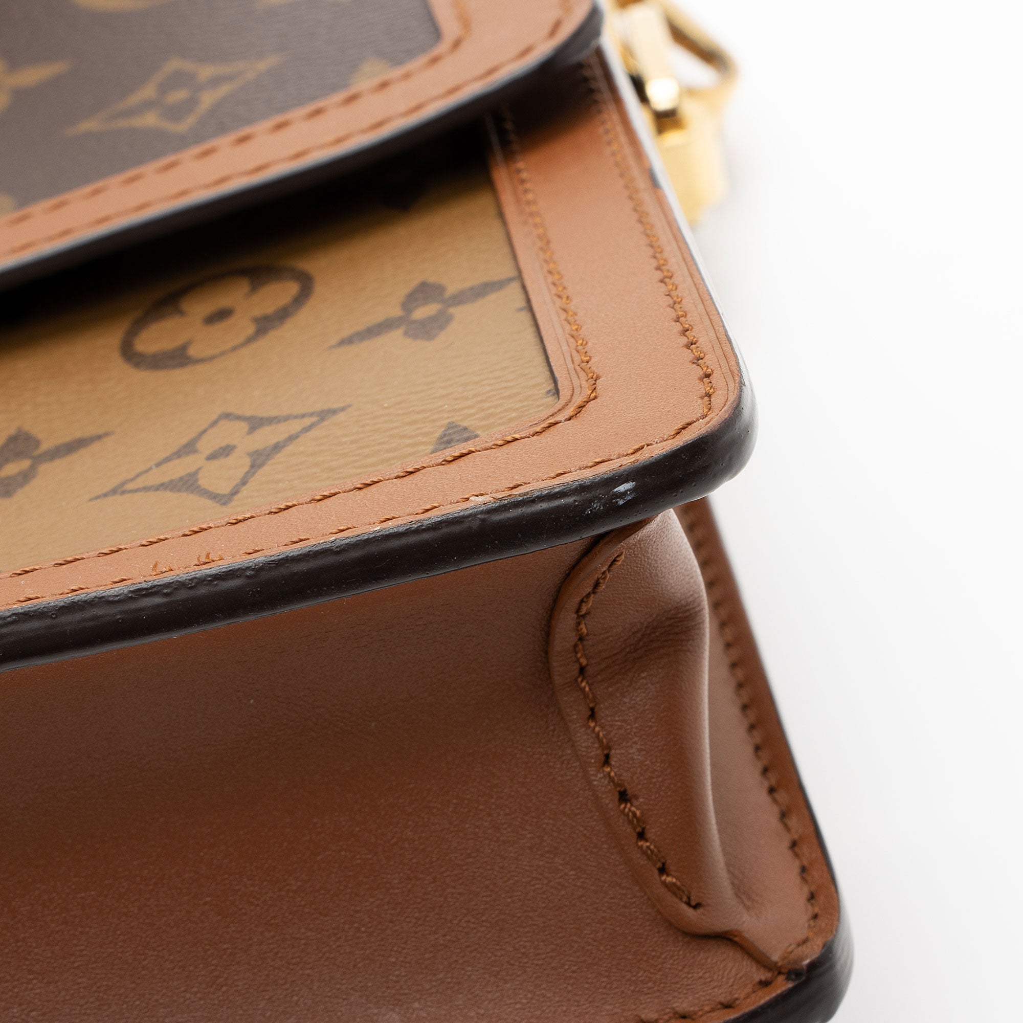Louis Vuitton Reverse Monogram Dauphine MM Shoulder Bag