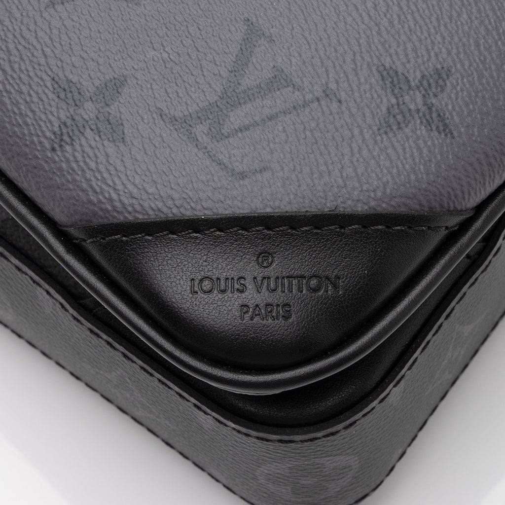 Louis Vuitton Reverse Monogram Eclipse Trio Messenger Bag (SHF-74wbYX)