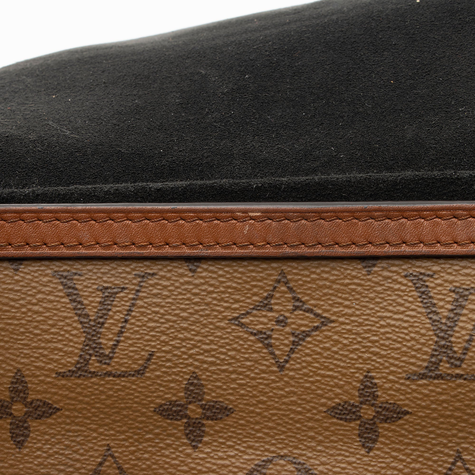 Louis Vuitton Reverse Monogram Mini Dauphine Shoulder Bag (SHF-dz9N6Z)