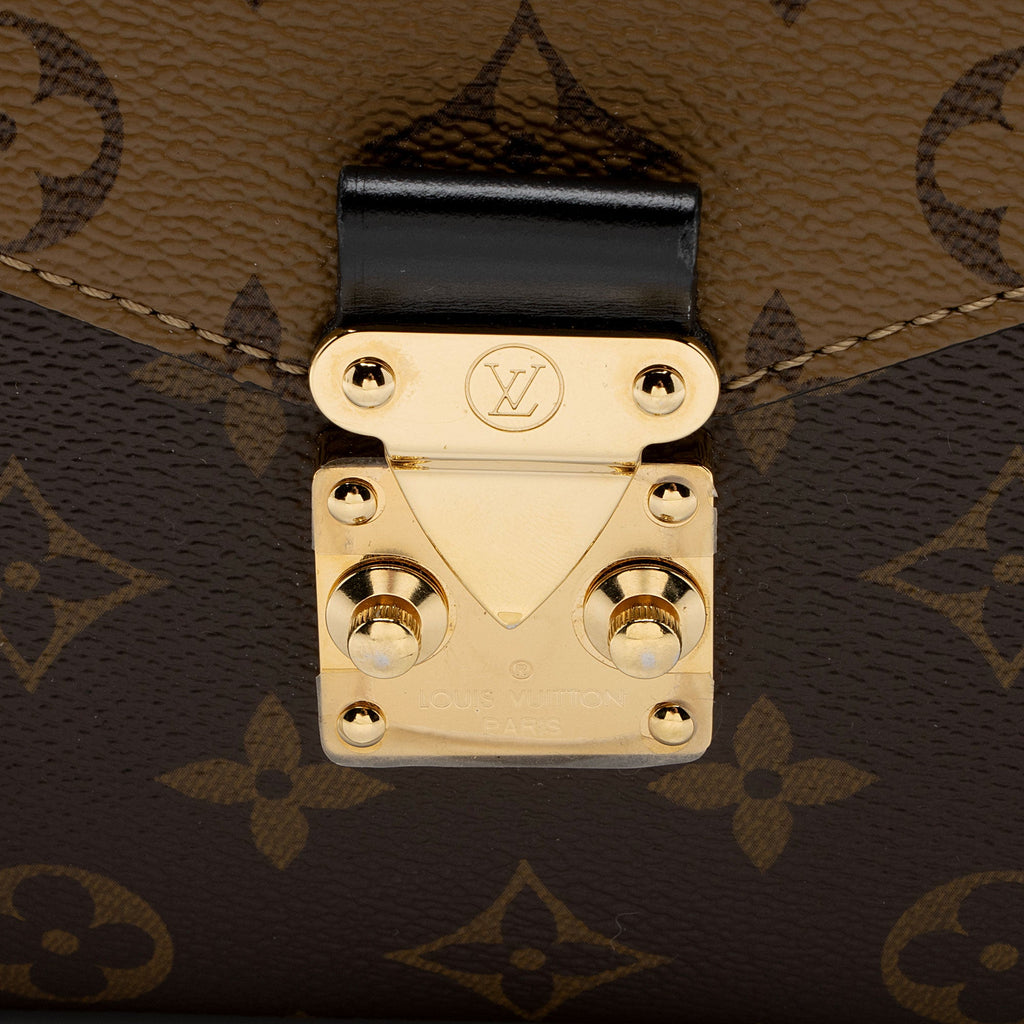 Louis Vuitton Reverse Monogram Pochette Metis Shoulder Bag (SHF-A1HMov)