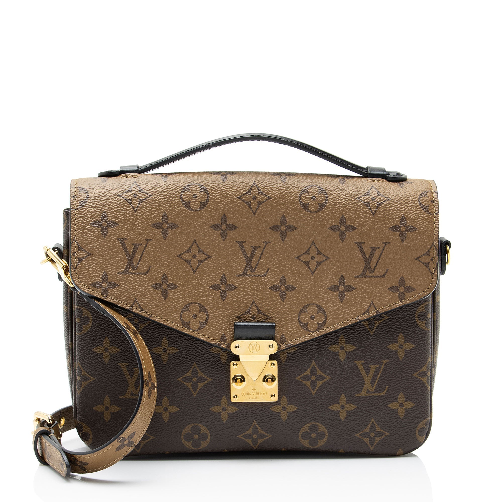 Louis Vuitton Reverse Monogram Pochette Metis Shoulder Bag