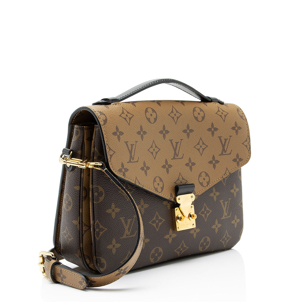 Louis Vuitton Reverse Monogram Pochette Metis Shoulder Bag