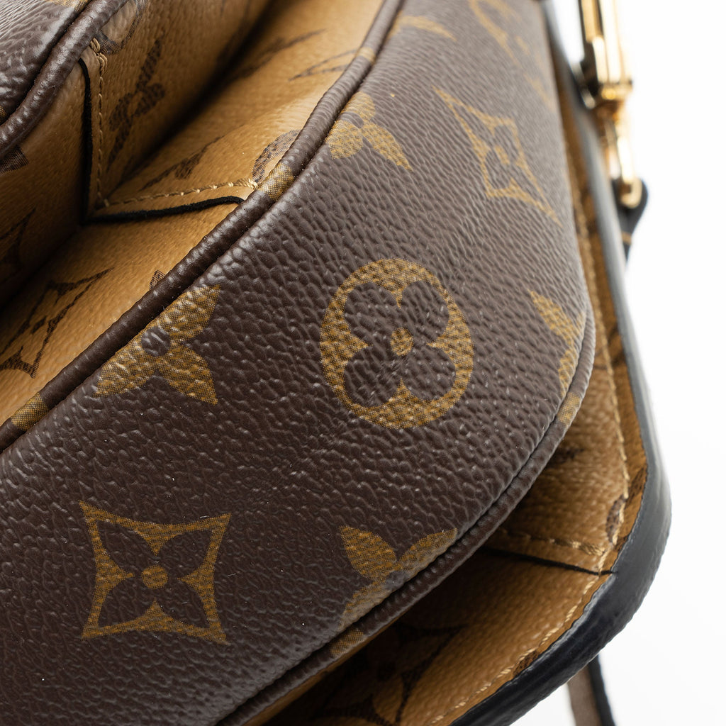 Louis Vuitton Reverse Monogram Pochette Metis Shoulder Bag