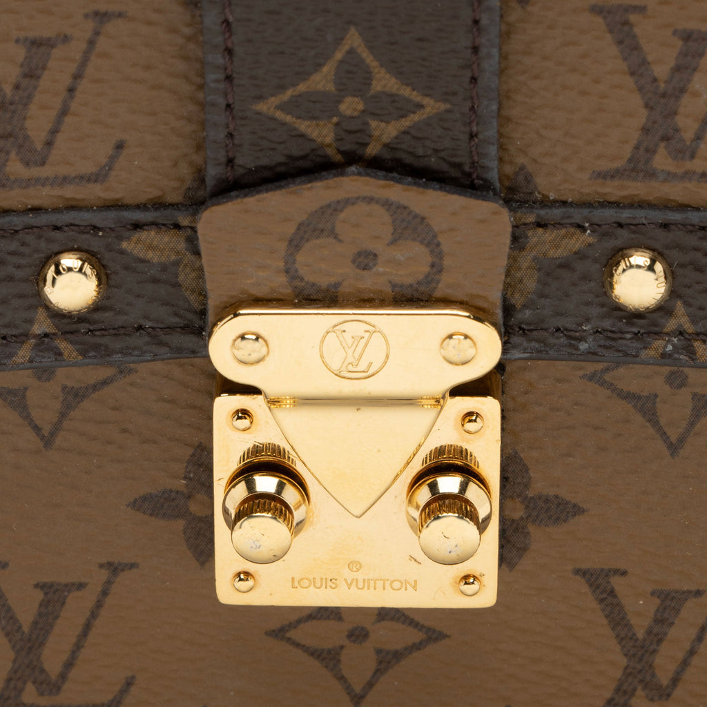 Louis Vuitton Reverse Monogram Pochette Trunk Vertical Shoulder Bag
