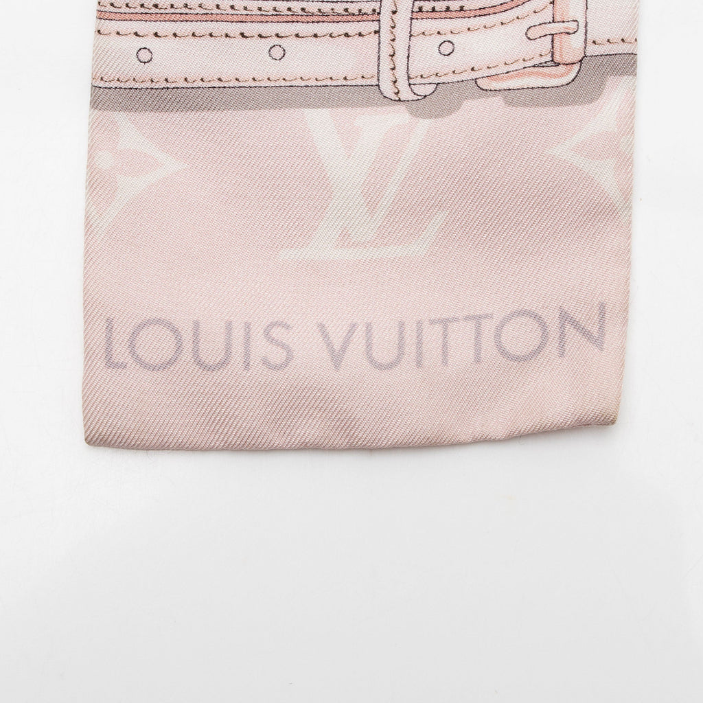 Louis Vuitton Silk Confidential Bandeau Scarf
