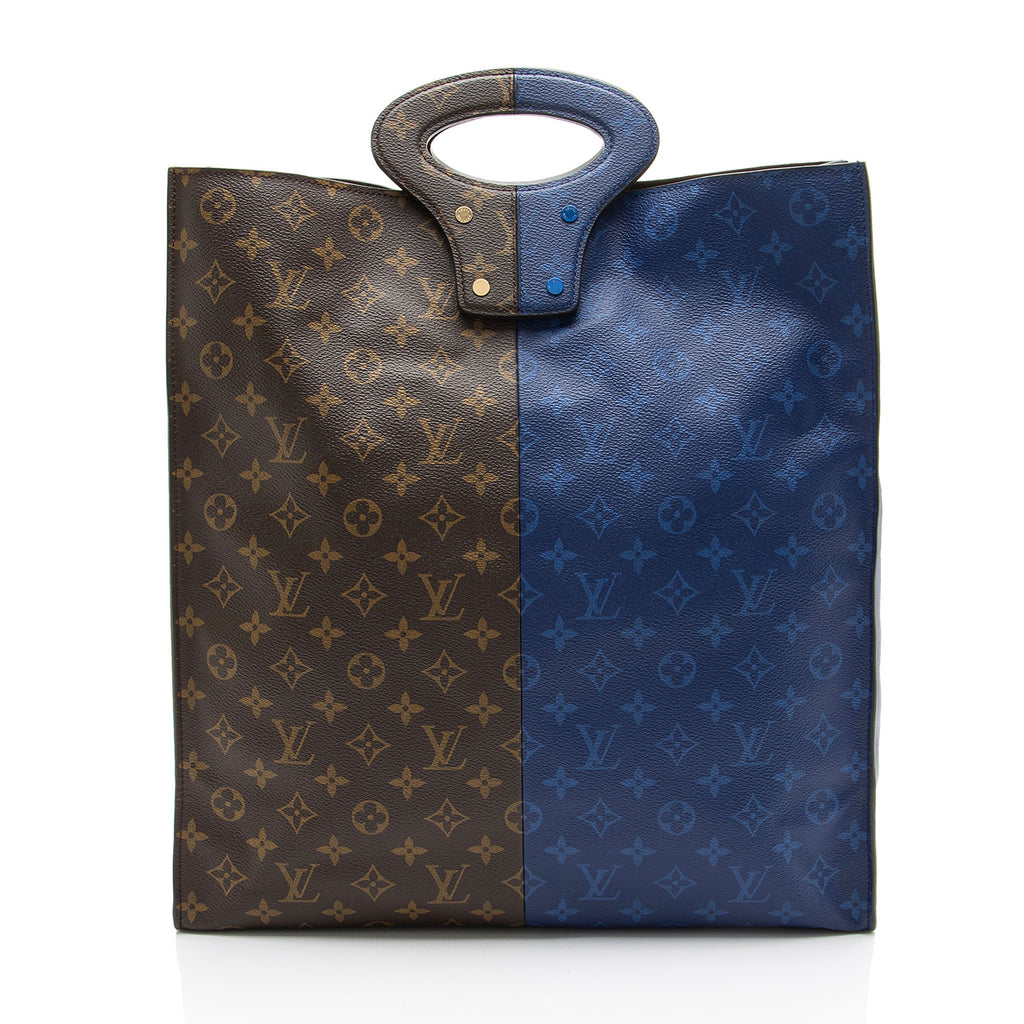 Louis Vuitton Split Monogram Eclipse Canvas N/S Tote