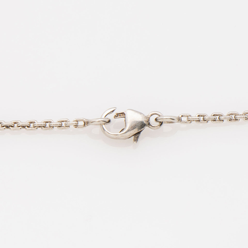 Louis Vuitton Sterling Silver Lockit for UNICEF Necklace