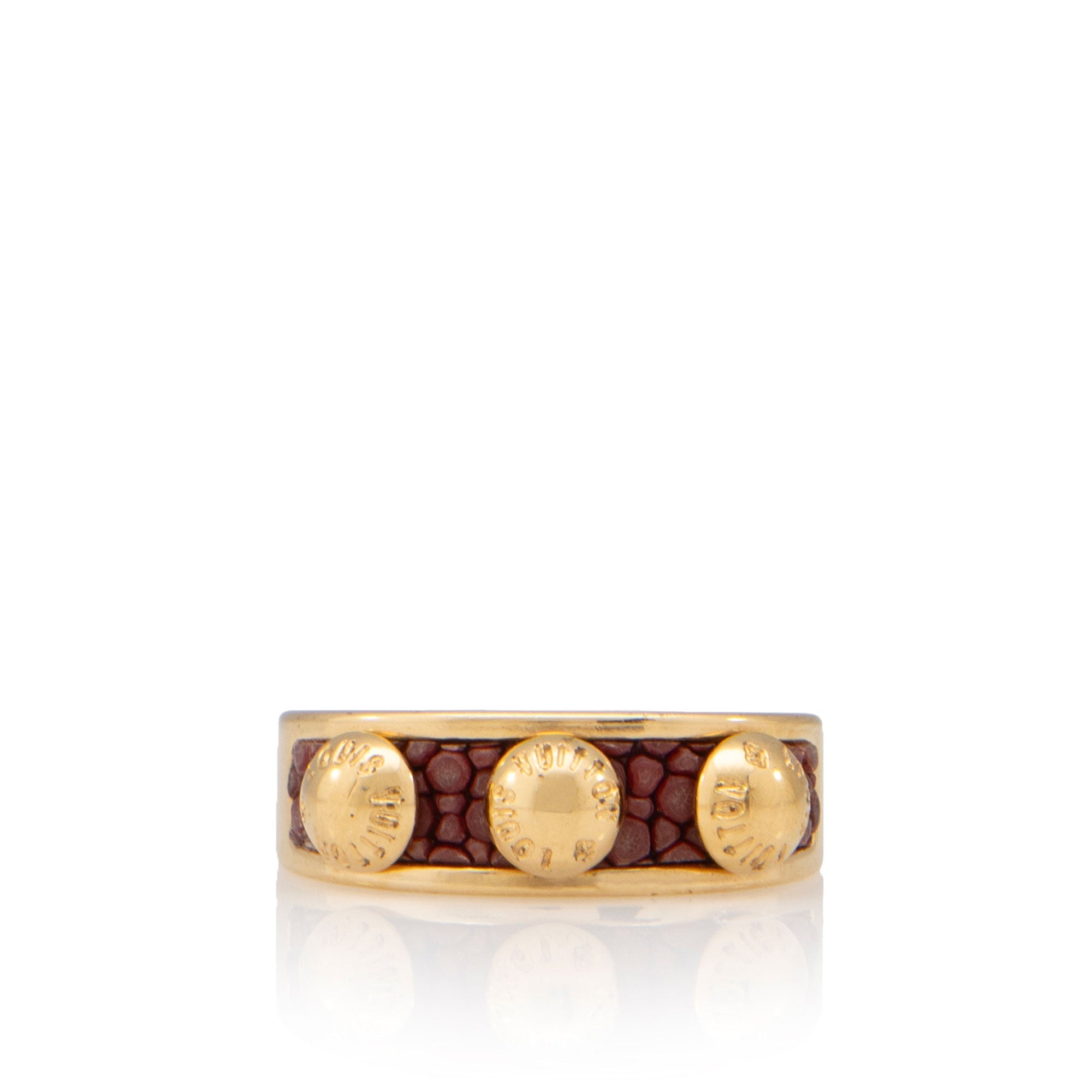 Louis Vuitton Stingray Gimme A Clue Ring - Size 7