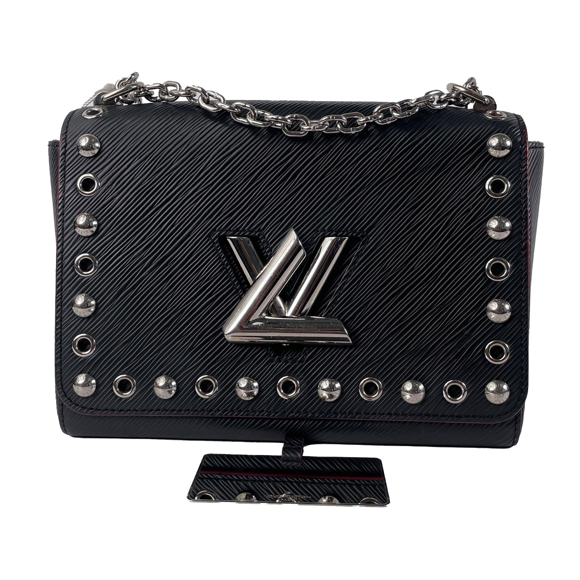 Louis Vuitton Studded Epi Twist MM (SHG-iyaUjK)