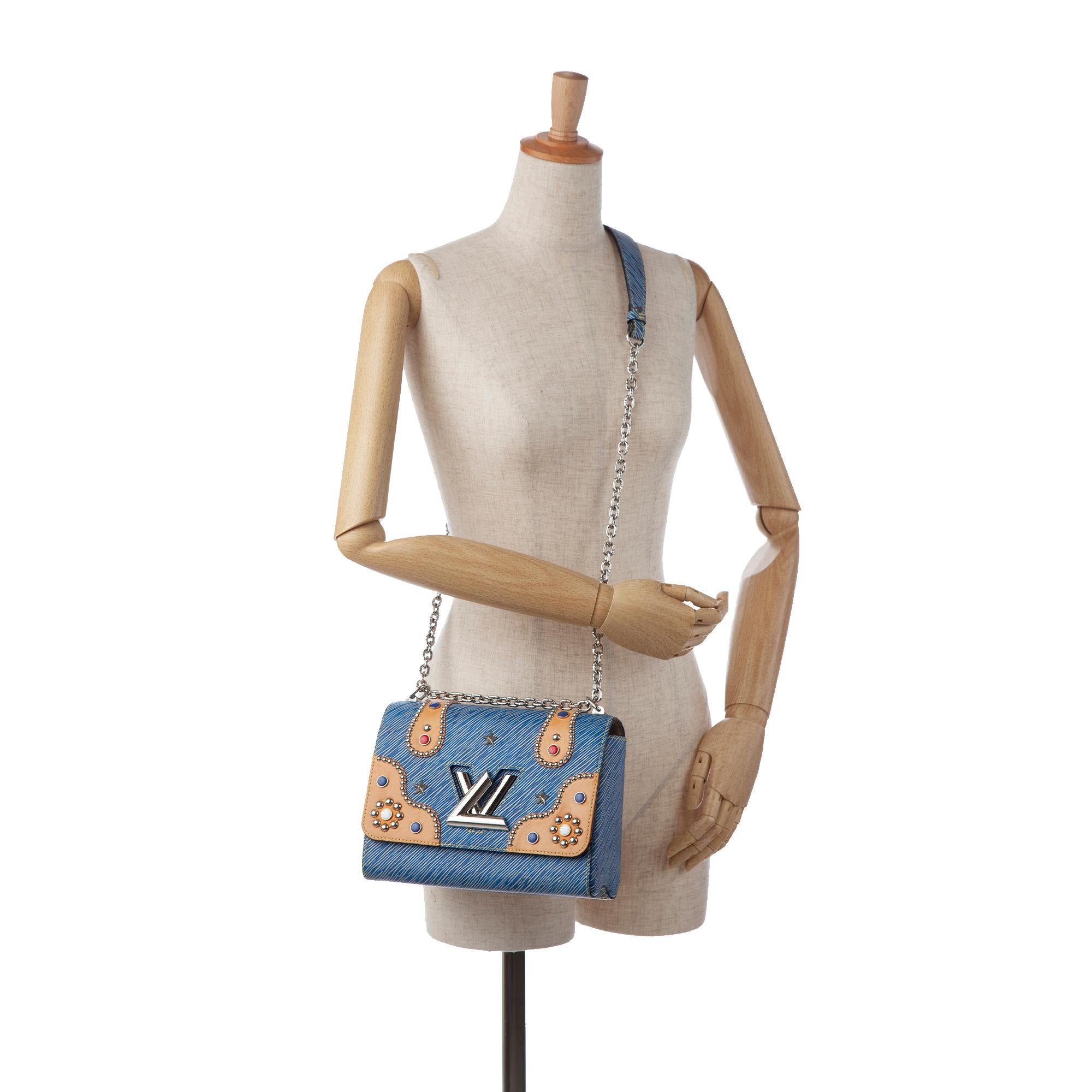 Louis Vuitton Studded Epi Twist MM (SHG-7IgmZs)