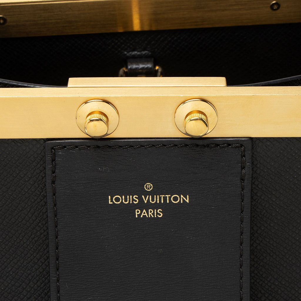 Louis Vuitton Taiga Leather City Frame Top Handle