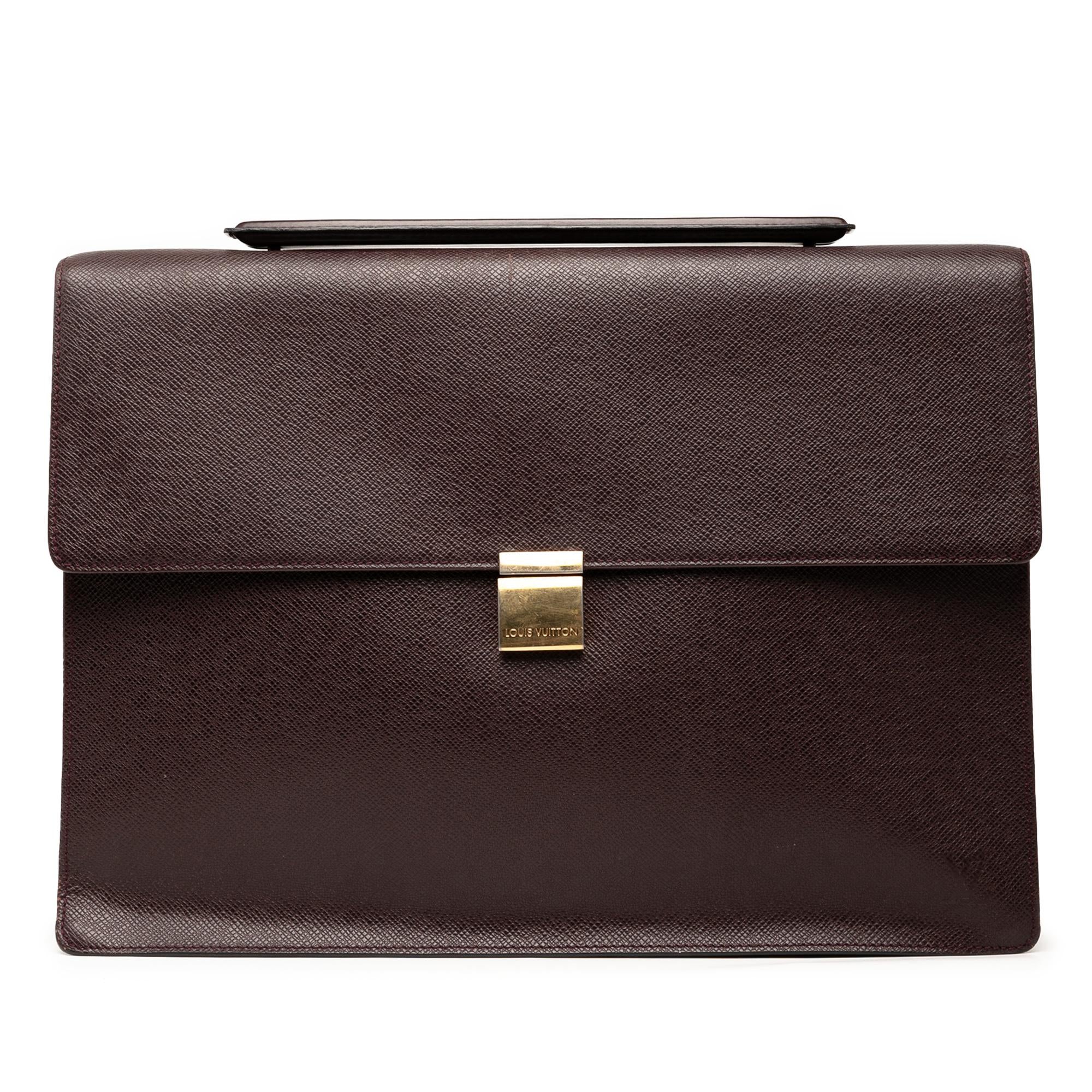 Louis Vuitton Taiga Porte-Documents Angara