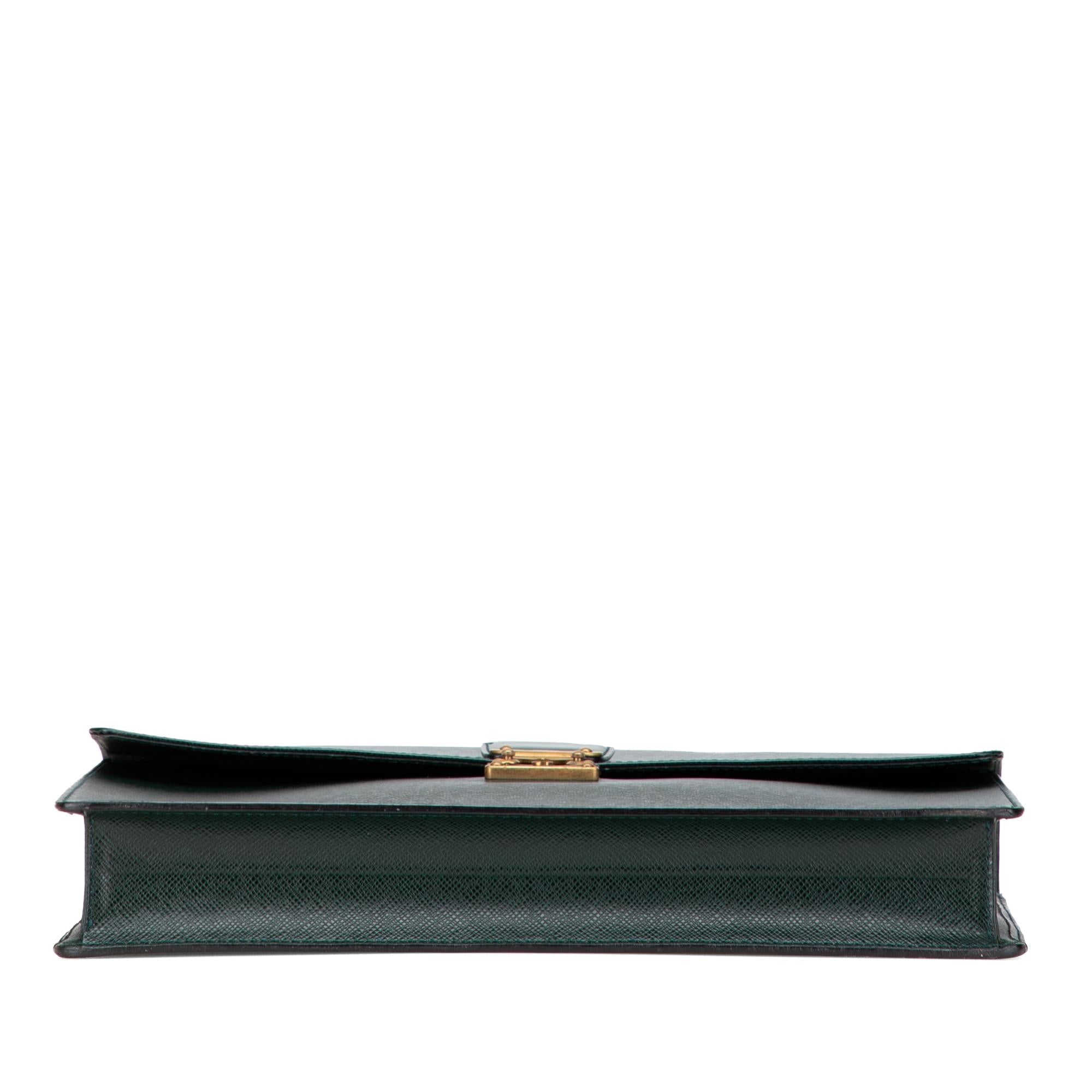 Louis Vuitton Taiga Serviette Kourad Briefcase