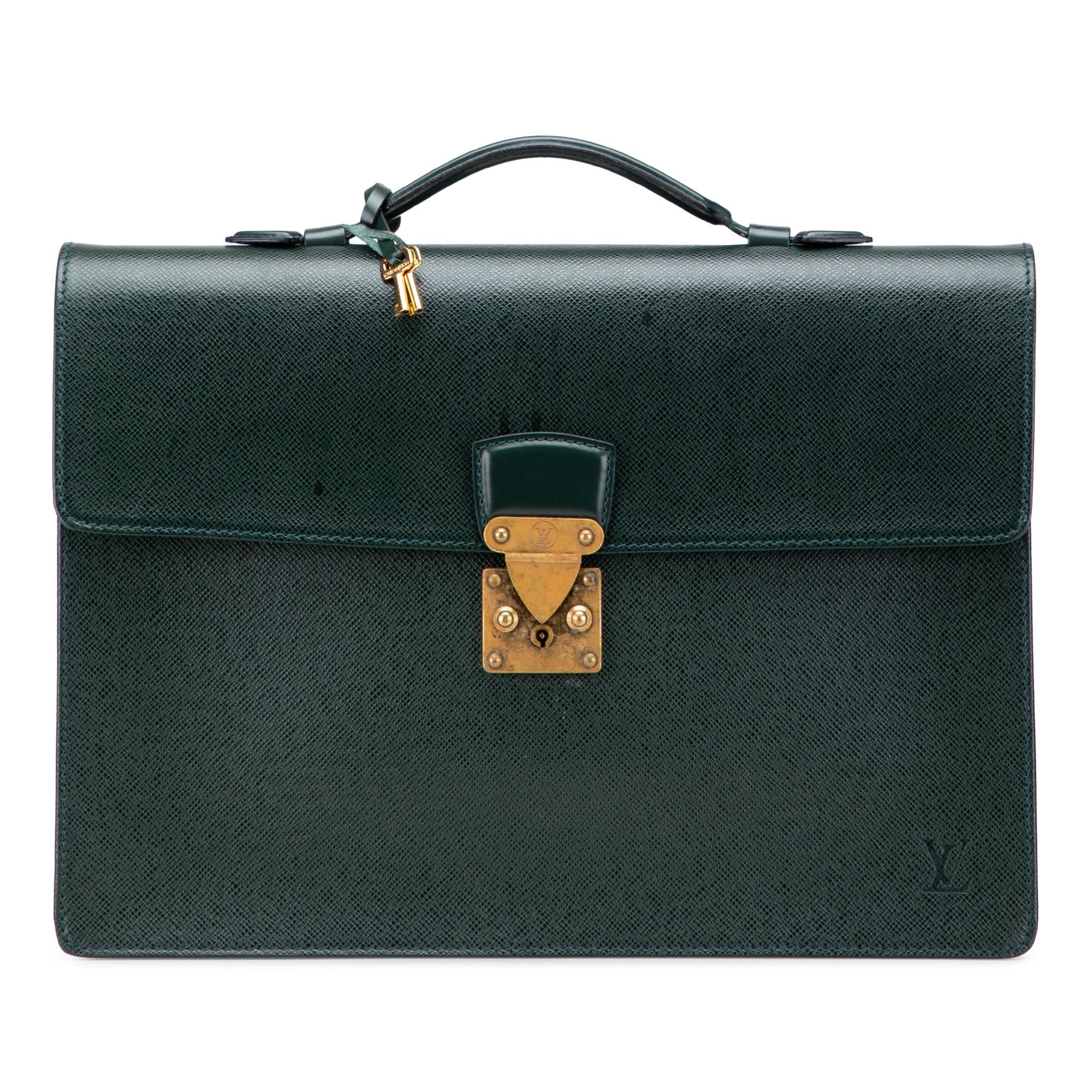 Louis Vuitton Taiga Serviette Kourad Briefcase