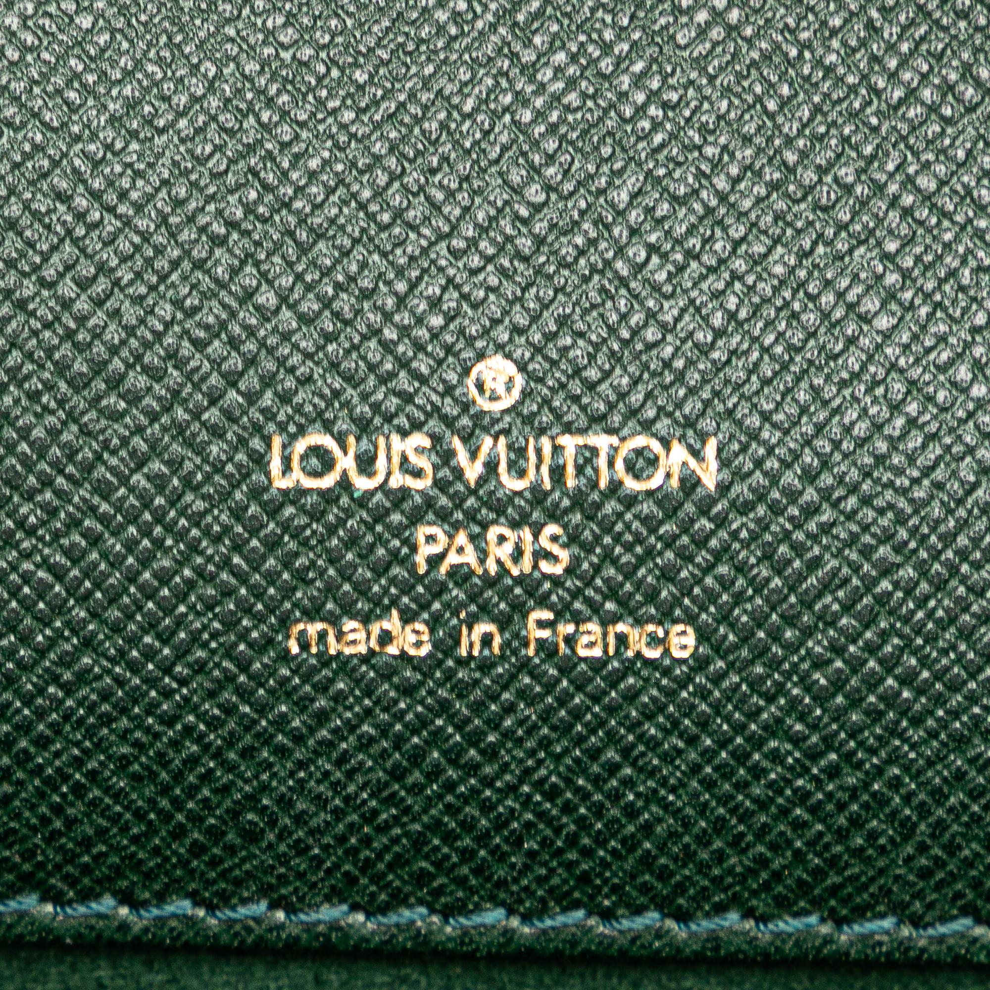 Louis Vuitton Taiga Serviette Kourad Briefcase
