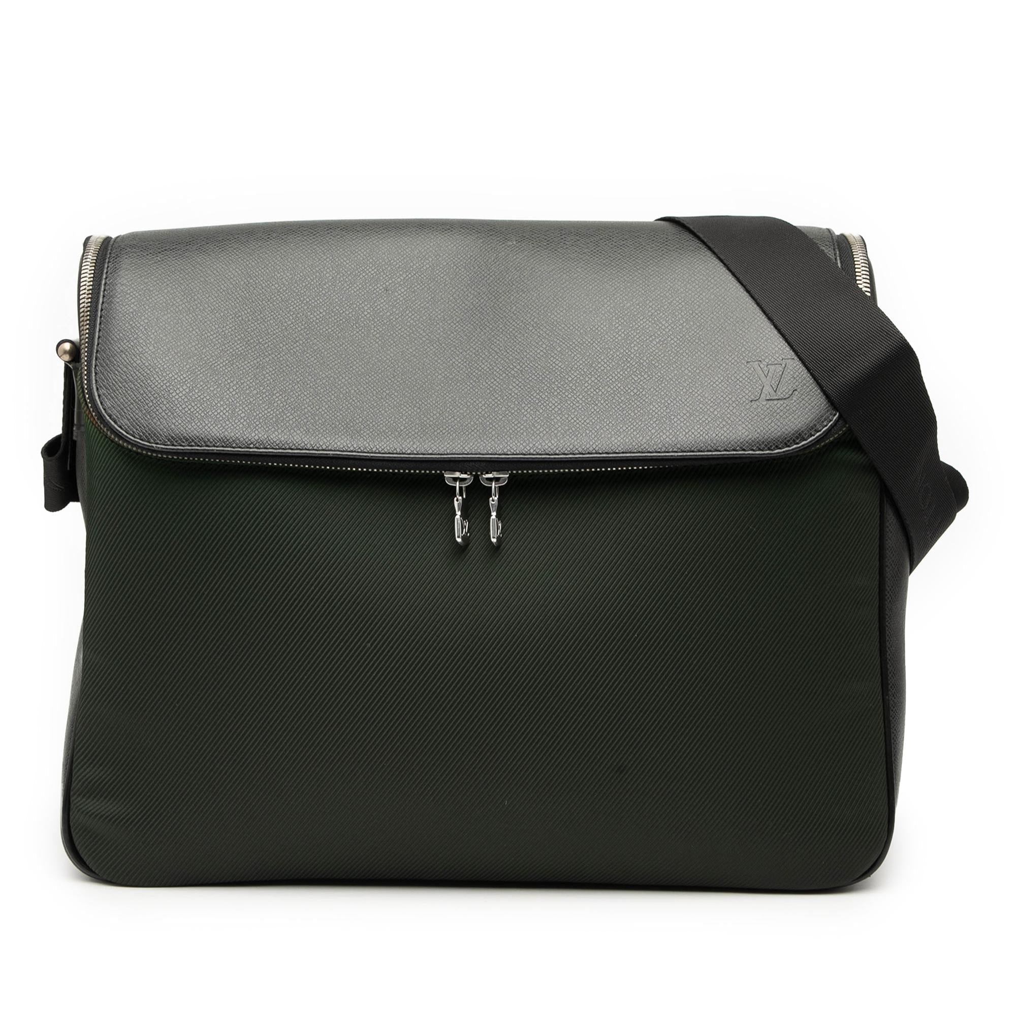 Louis Vuitton Taiga and Canvas Taimyr