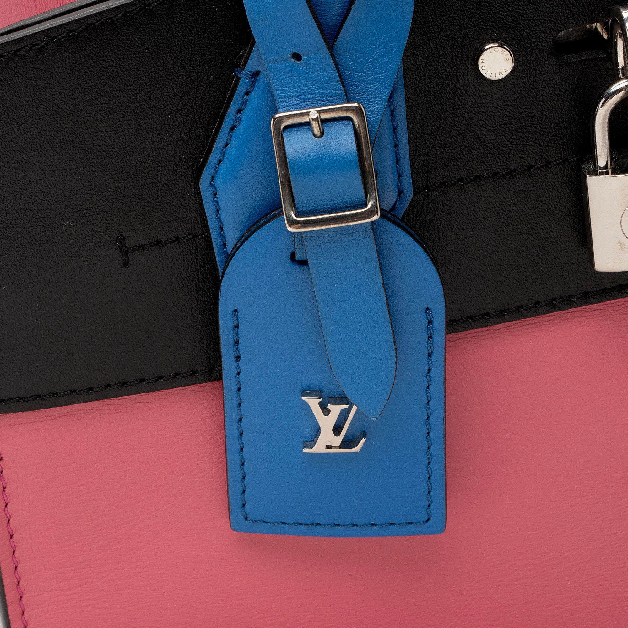 Louis Vuitton Calfskin City Steamer PM Tote