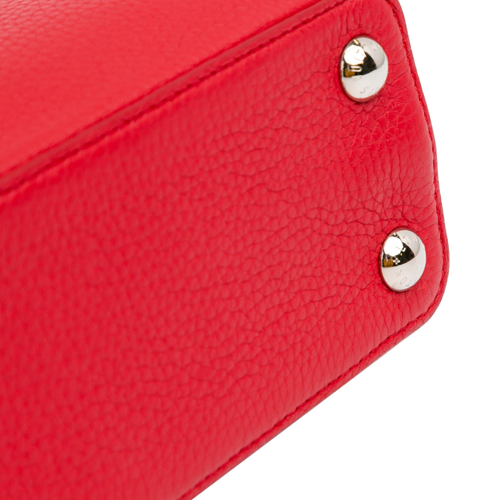 Louis Vuitton Taurillon Capucines BB (SHG-CP91zM)