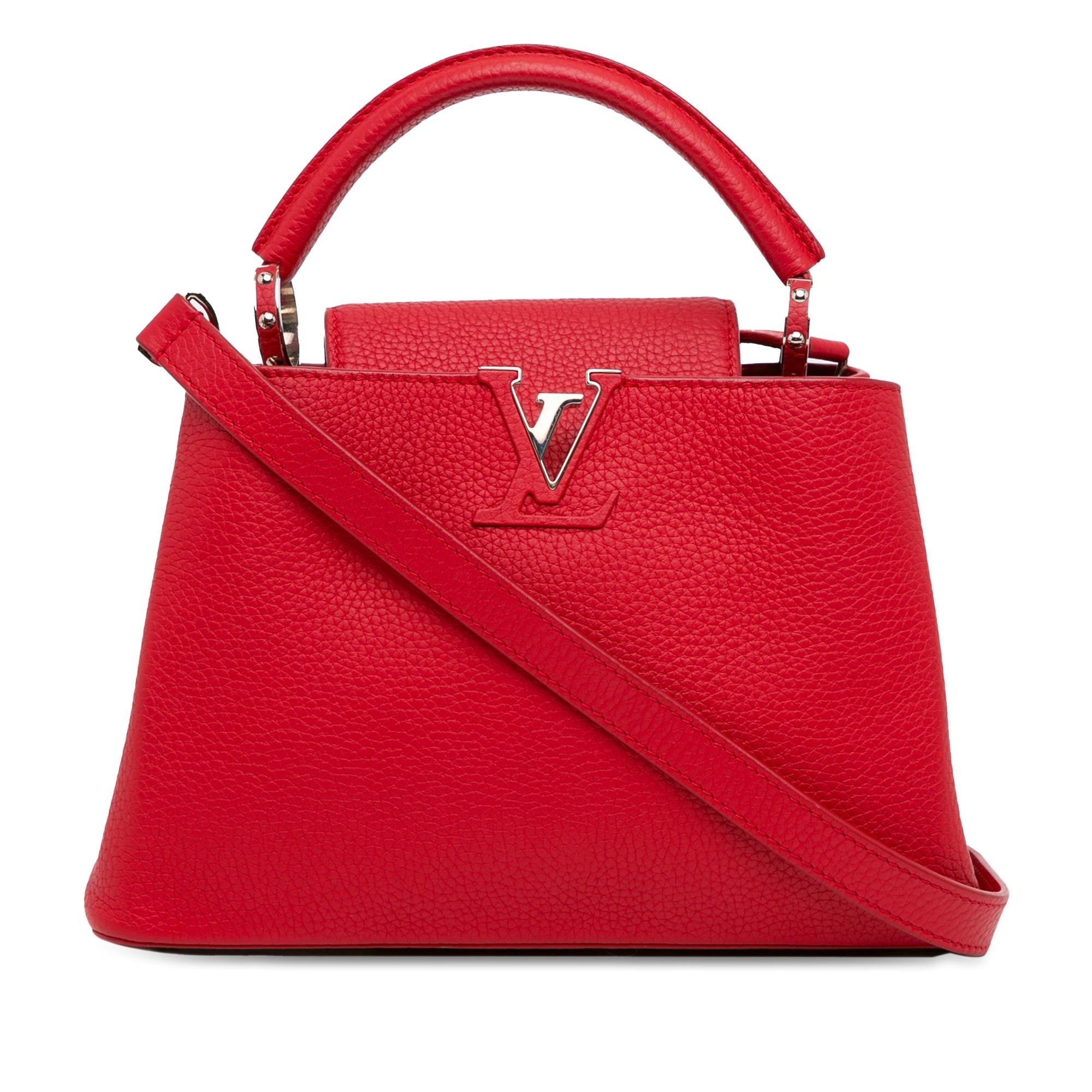 Louis Vuitton Taurillon Capucines BB (SHG-CP91zM)