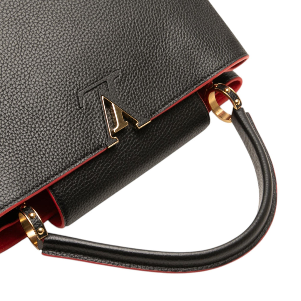 Louis Vuitton Taurillon Capucines MM