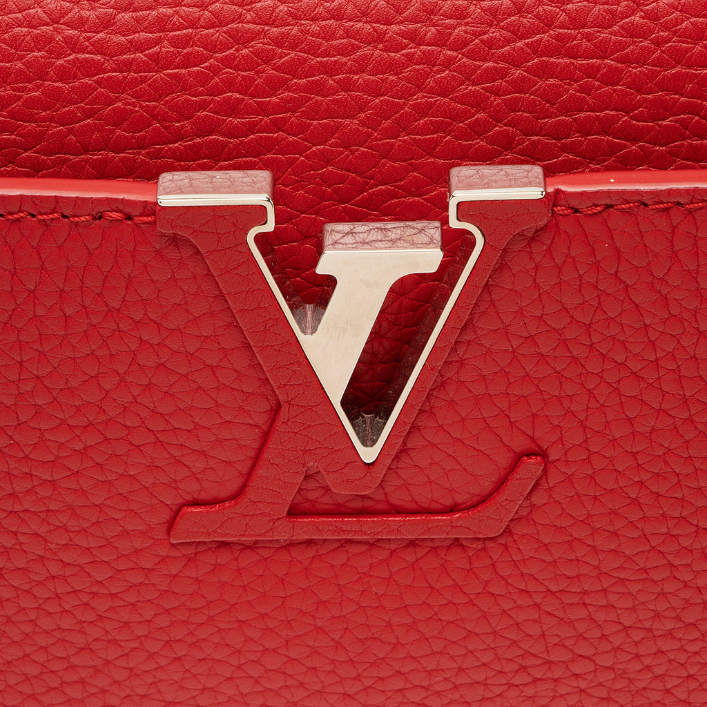 Louis Vuitton Taurillon Capucines PM Bag