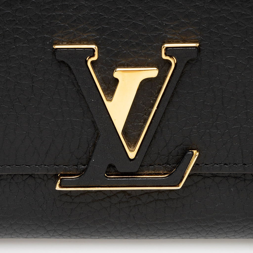 Louis Vuitton Taurillon Capucines Wallet