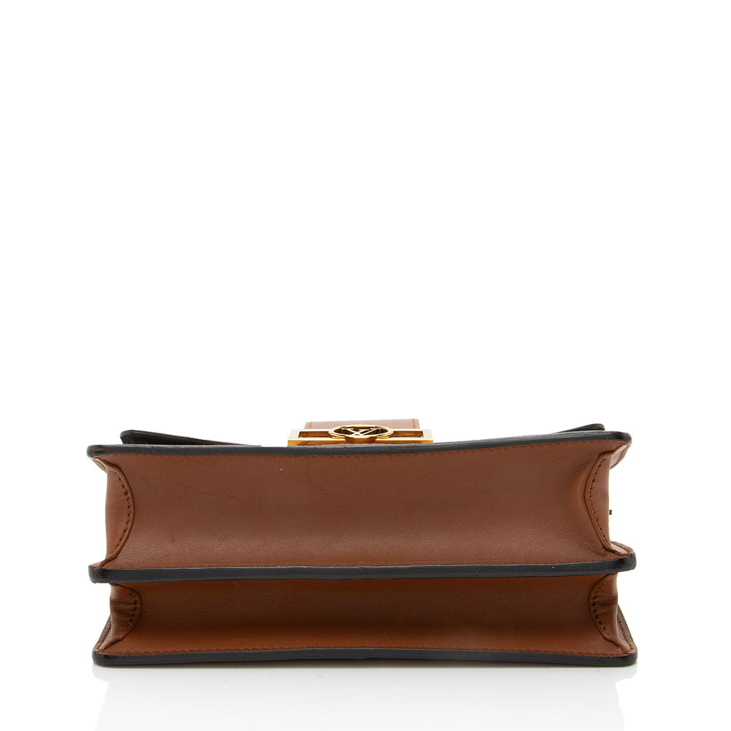 Louis Vuitton Taurillon Leather Dauphine MM Shoulder Bag